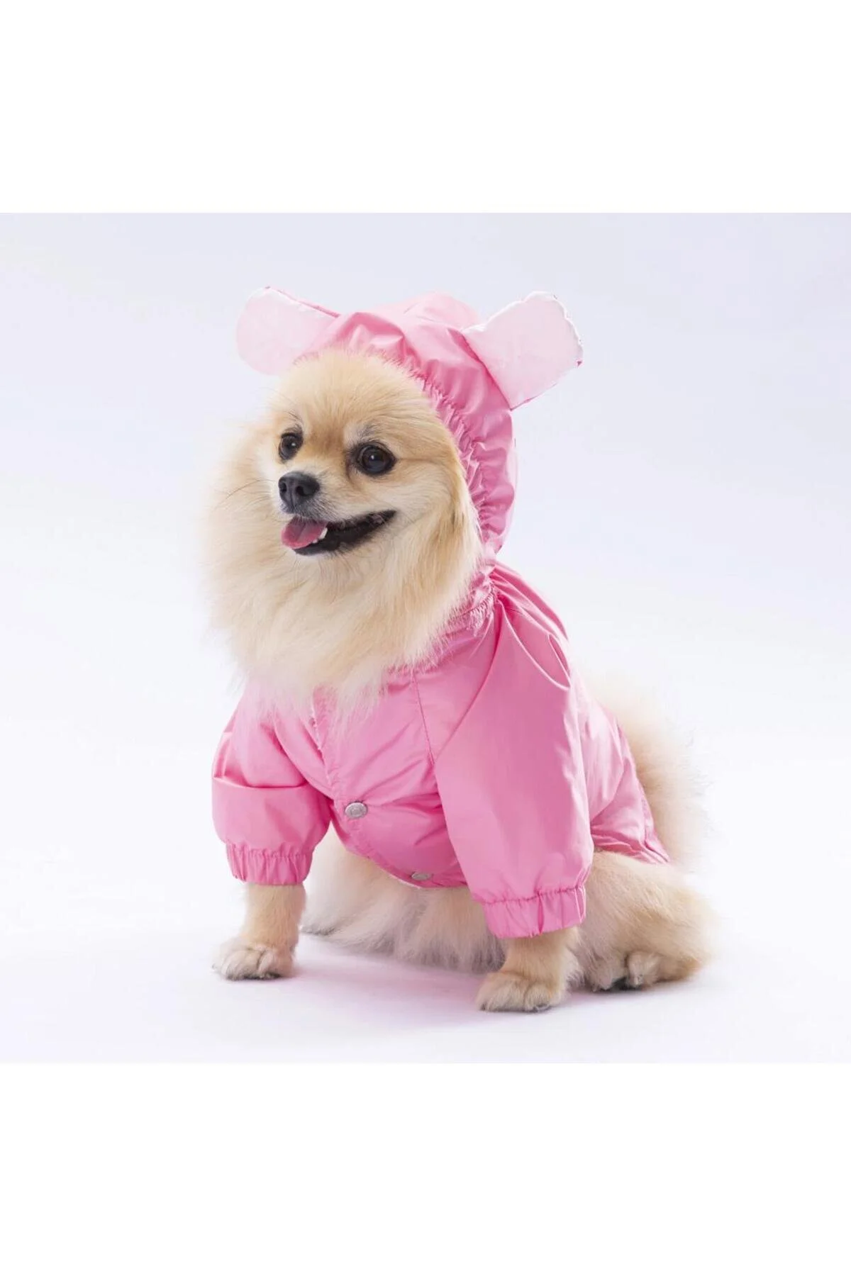 لباس سگ کت سیدنی صورتی بارانی اورجینال Pawstar