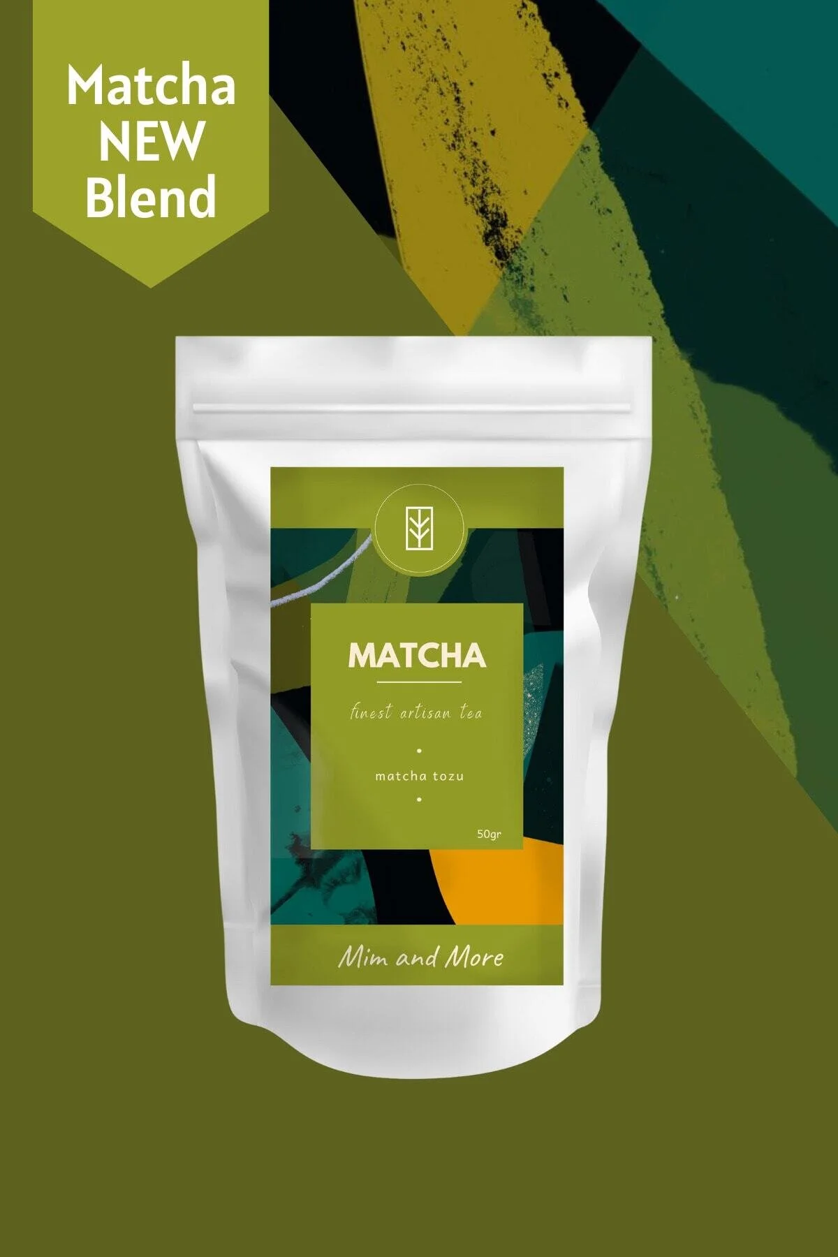 سایر دمنوش های گیاهی MATCHA PURE خالص 50 گرم Mim and More