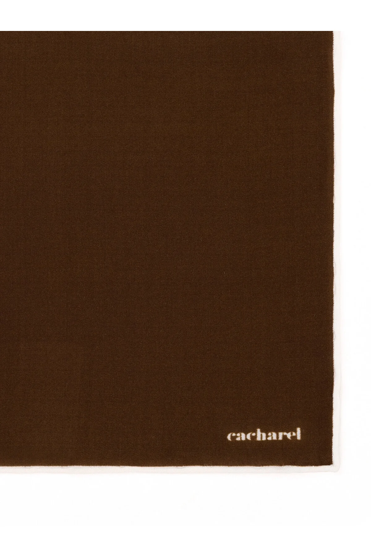دستمال جیبی ابریشمی قهوه ای 50289778 400 کاشارل Cacharel