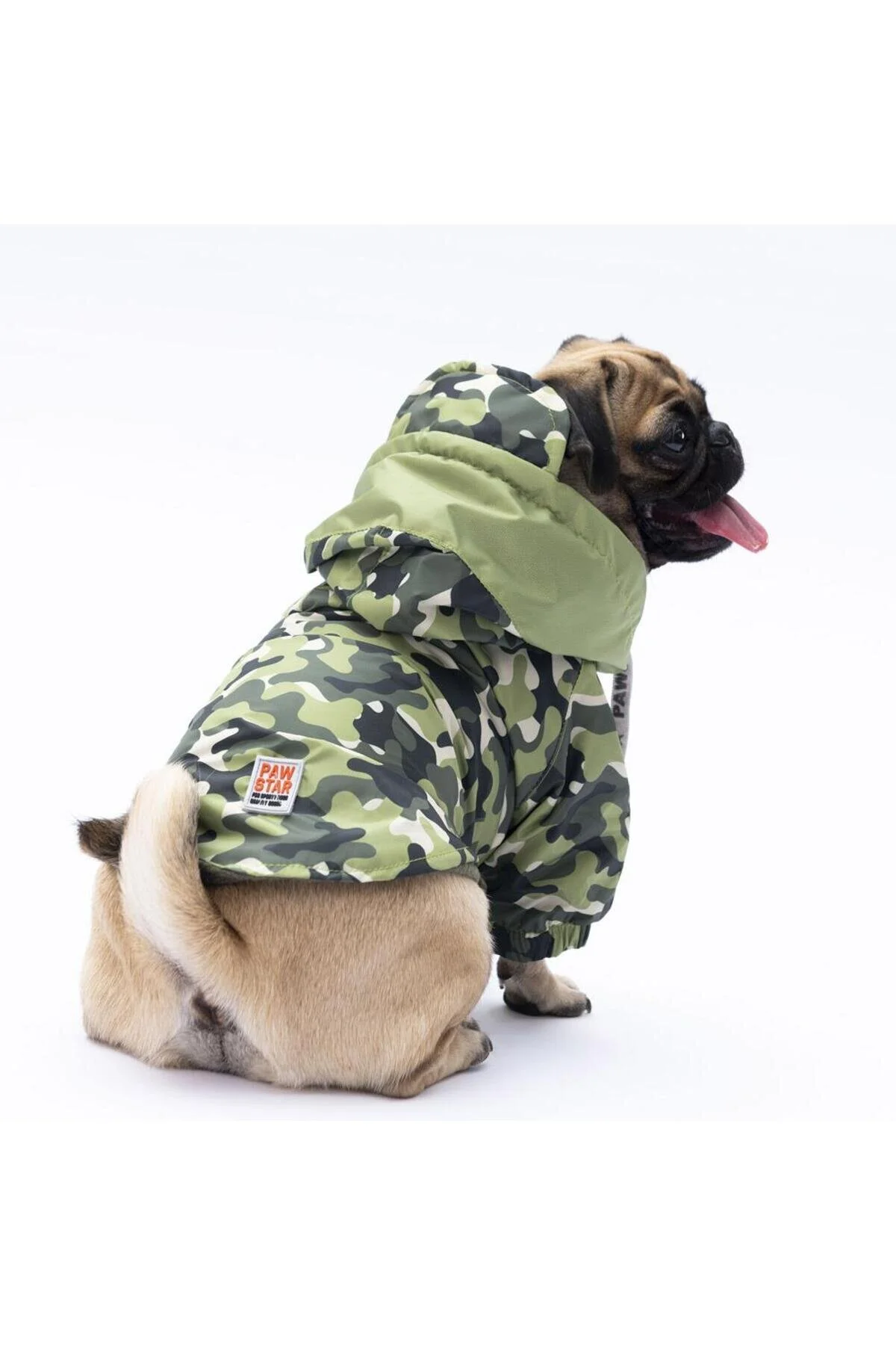 لباس سگ کت سبز DIJON بارانی اورجینال Pawstar