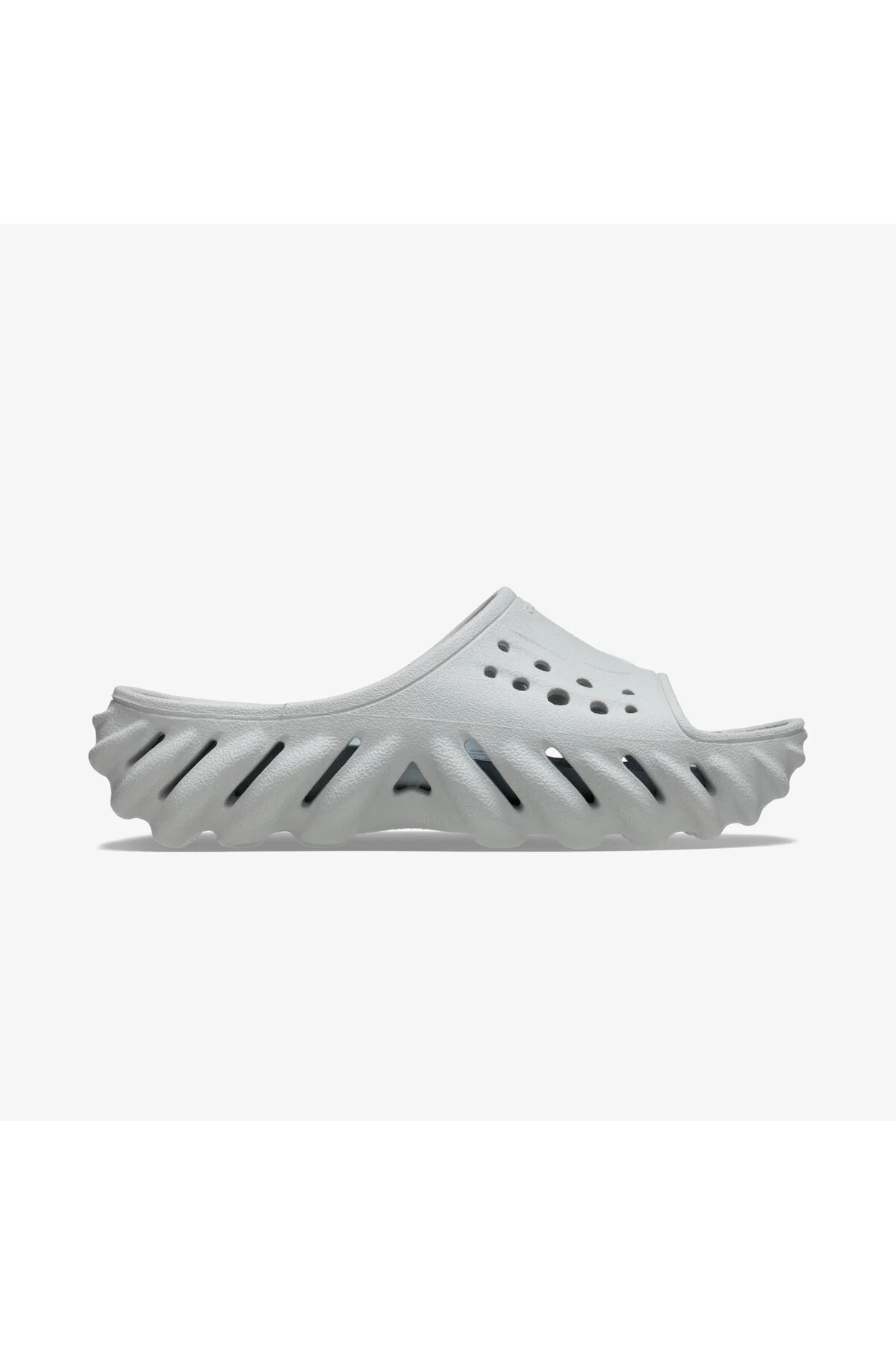 دمپایی مردانه زنانه یونیسکس خاکستری Echo Slide و کراکس Crocs