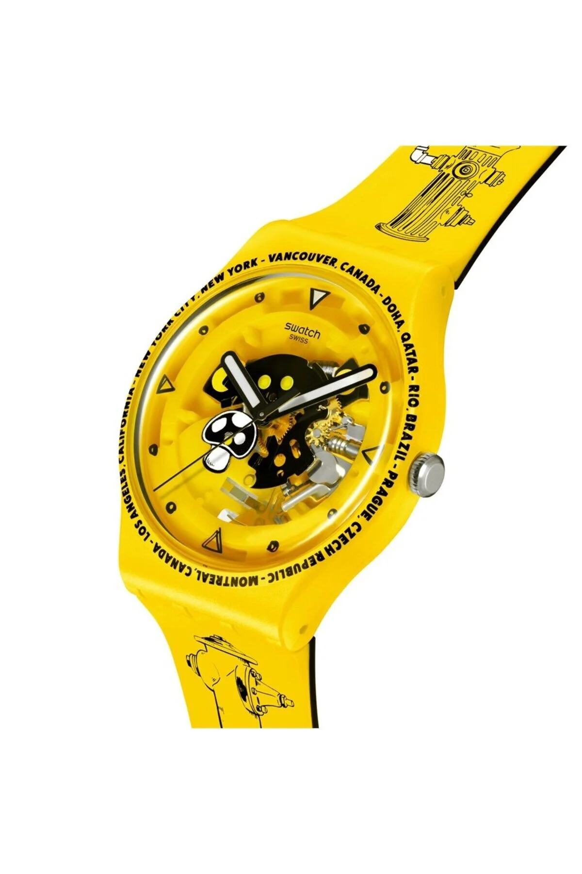 ساعت مچی یونیسکس اورجینال سواچ Swatch