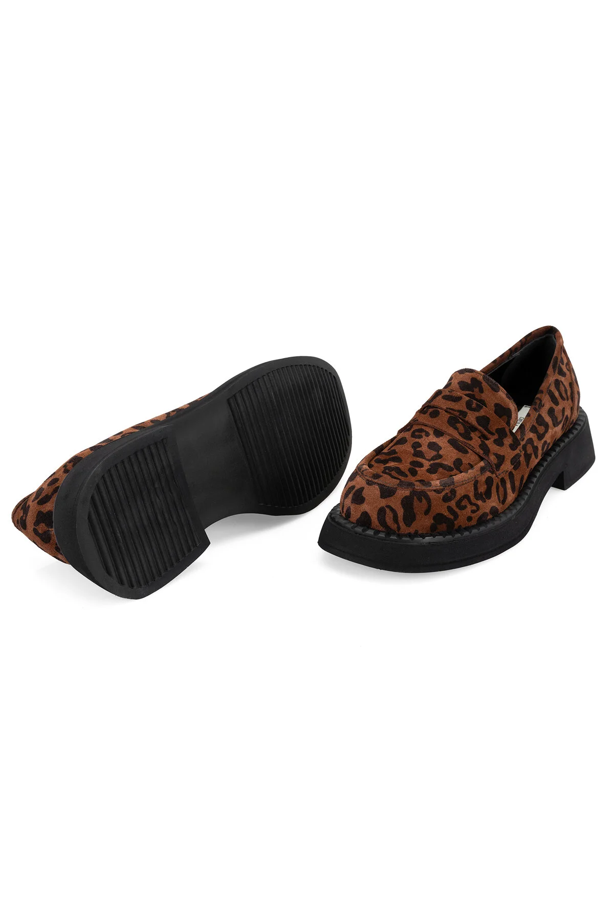 کفش زنانه MERINDA LEOPARD WOMAN DAILY LOAFER SÜET چرمی دسا Desa