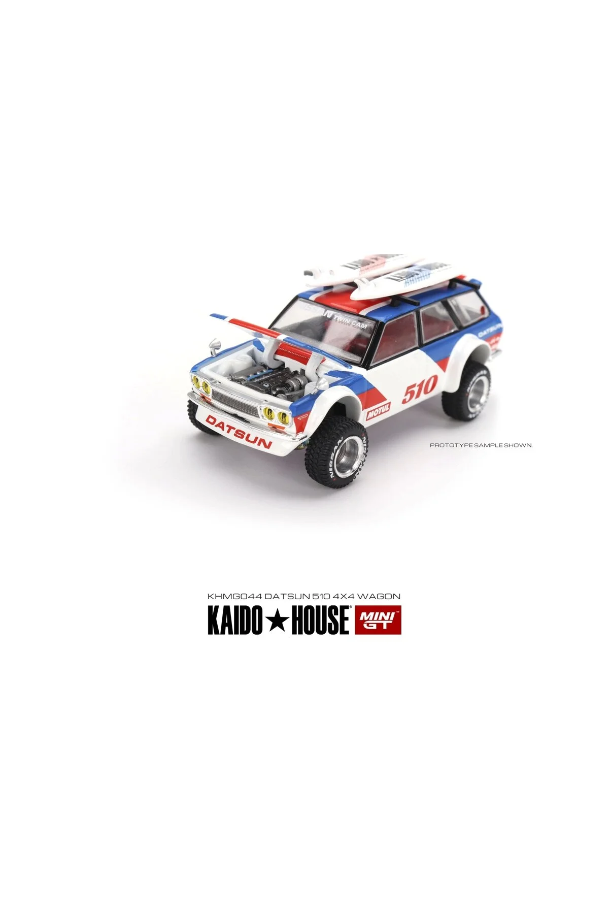 مدل خودرو DATSUN KAIDO 510 WAGON GT SURF SAFARI RS mini gt