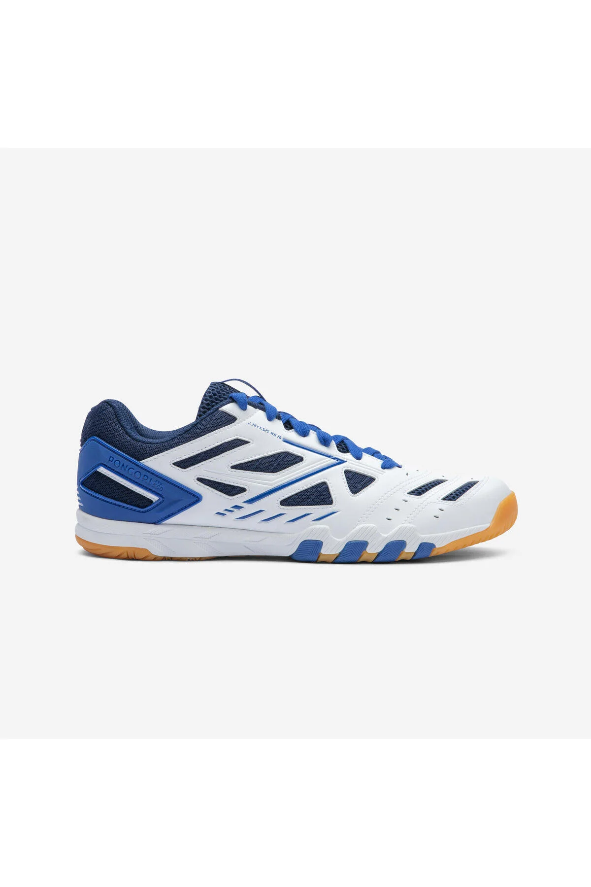 کفش مردانه زنانه یونیسکس تنیس روی میز آبی سفید Tts 560 دکتلون Decathlon