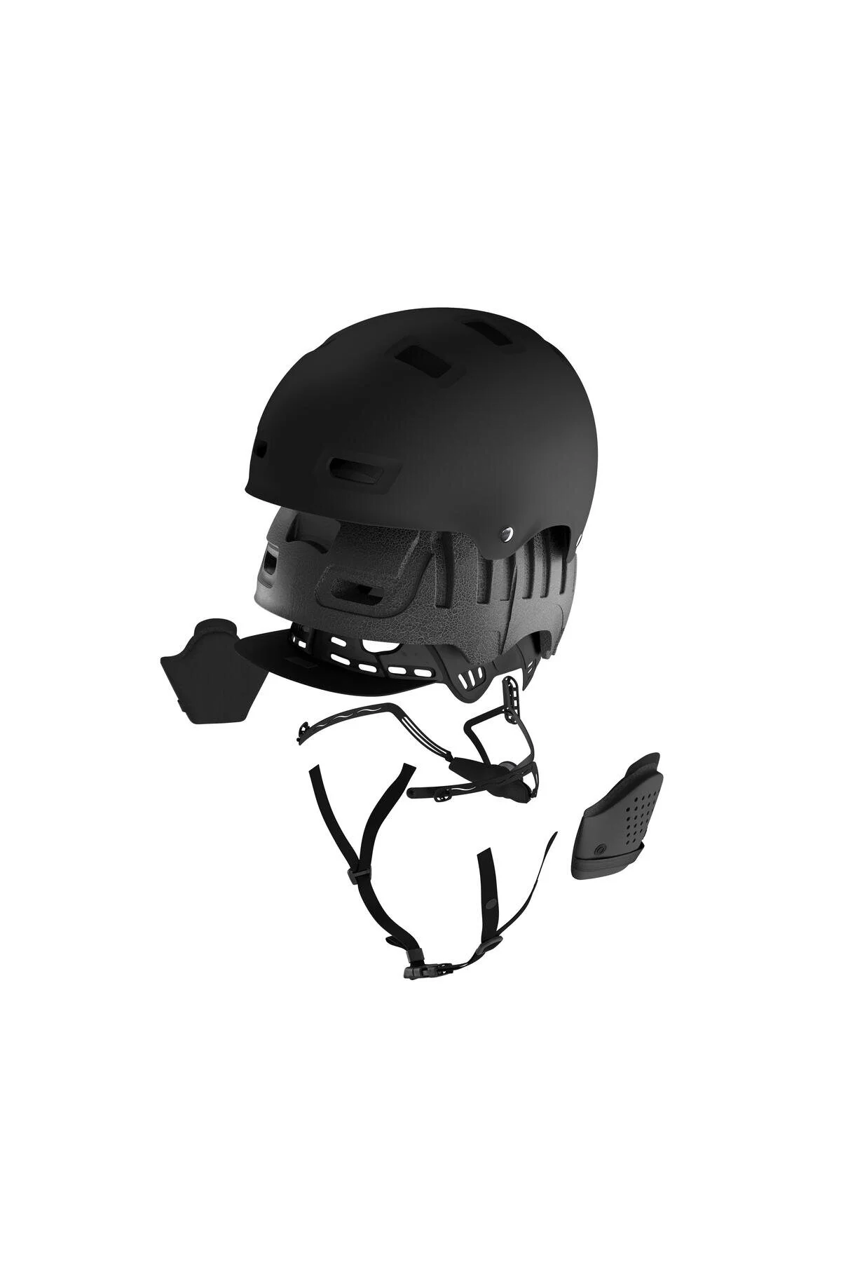کلاه ایمنی دوچرخه مردانه و زنانه BTWIN 500 BLACK CITY Decathlon