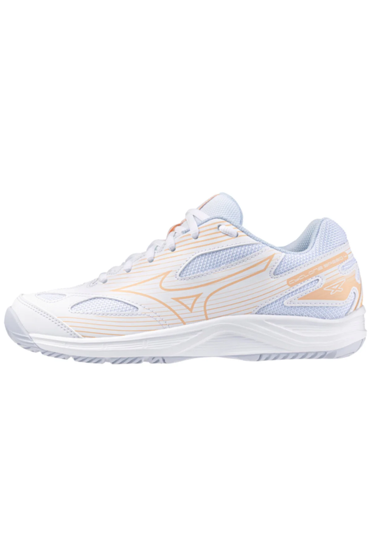 کفش والیبال سفید زنانه Cyclone Speed ​​4 Mizuno