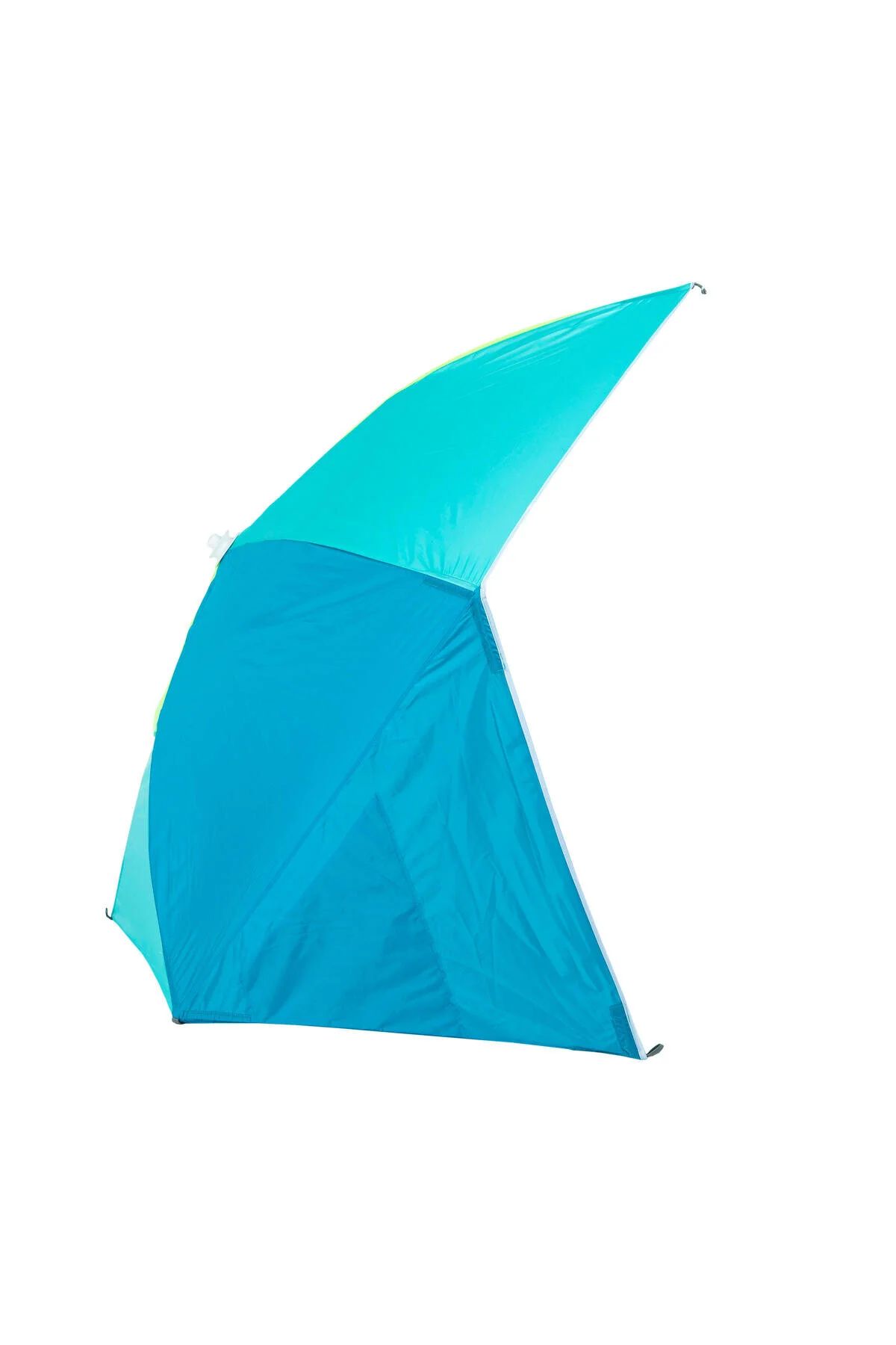 چتر آبی مردانه و زنانه ساحل سایه 3 نفر زرد 180 دکتلون Decathlon