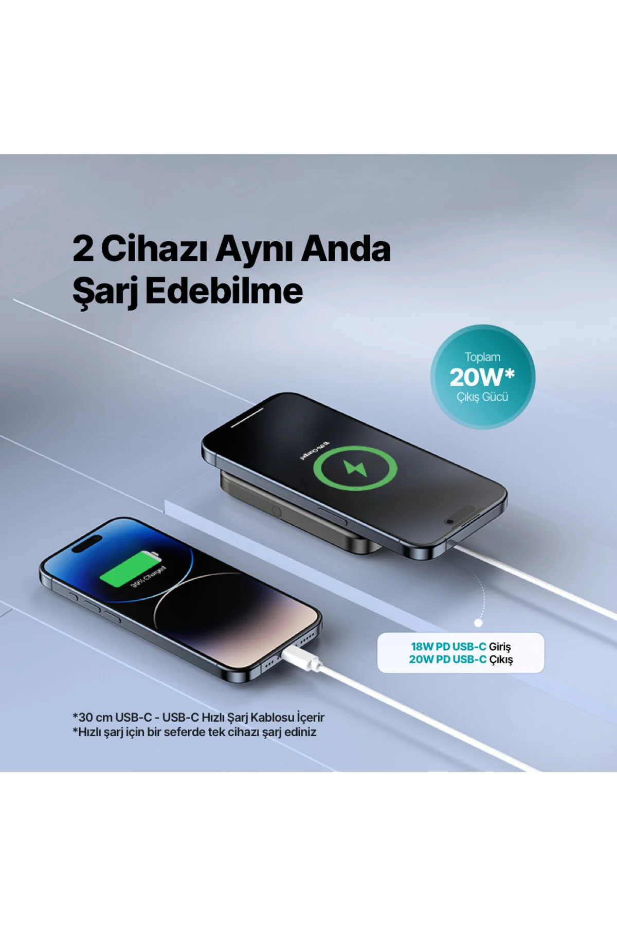 پاوربانک RECHARGER PRO M 10000MAH MAGSAFE سازگار با PD 20W شارژر سریع قابل حمل بی سیم پایه اورجینال Ttec