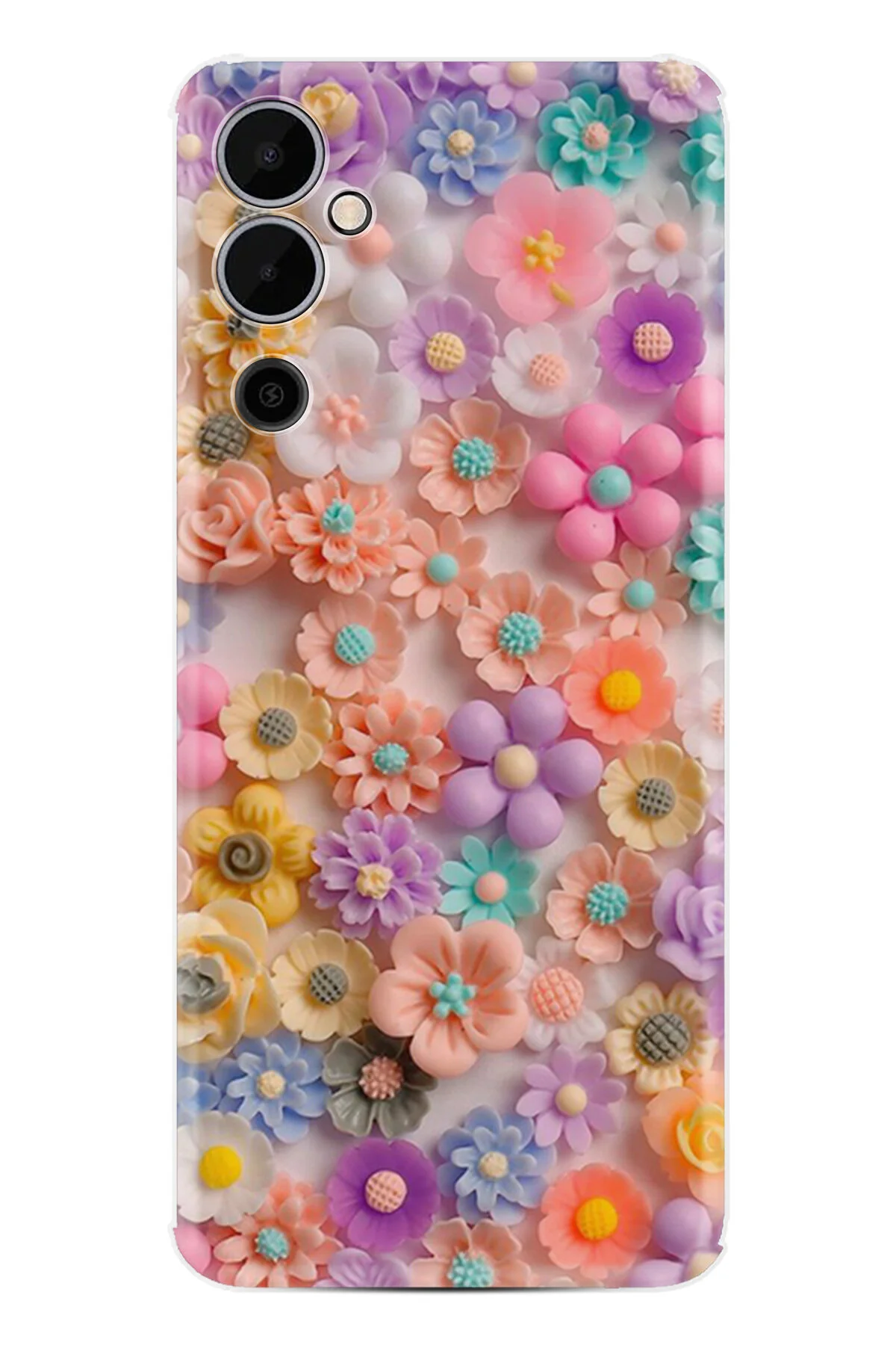 کاور و قاب POVA NEO 2 CASE BOUTIQUE PRINTED ILLUSTRATED COLORFUL DIISIES PCODE 060 TECNO