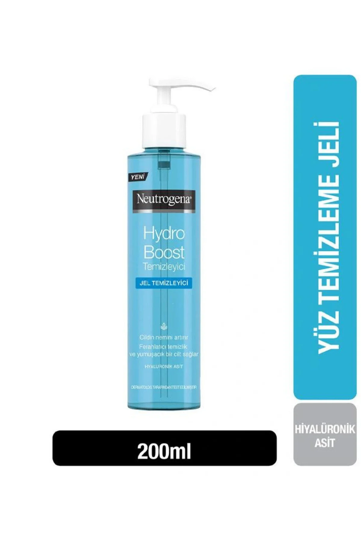 پاک کننده آرایش ژل تمیز هیدرو افزایش 200 میل Neutrogena