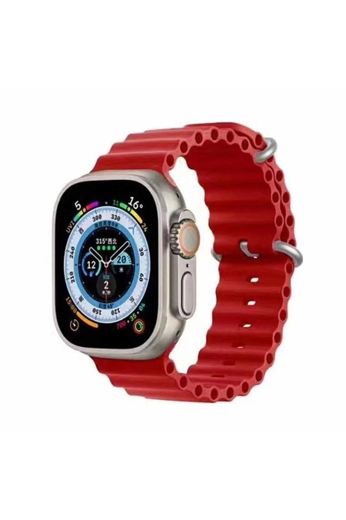 بند ساعت هوشمند APPLE مچی 49 46 45 44 42 MM SERIES 11 10 9 8 7 6 5 4 3 SE ULTRA HK PRO MAX BAND SILICONE BUMP فیبکس Fibaks