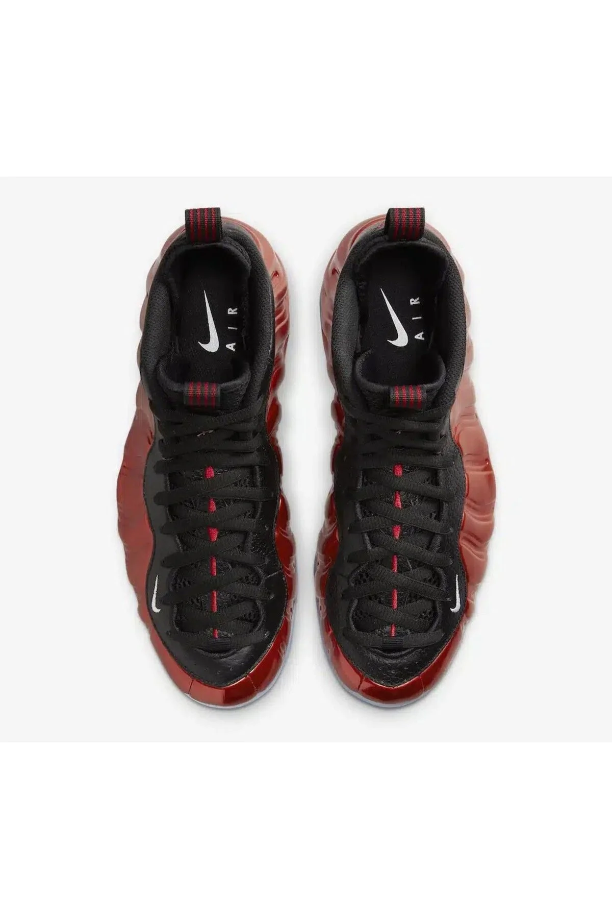 کفش مردانه زنانه یونیسکس Foamposite Air یک فلزی قرمز بسکتبال نایک Nike