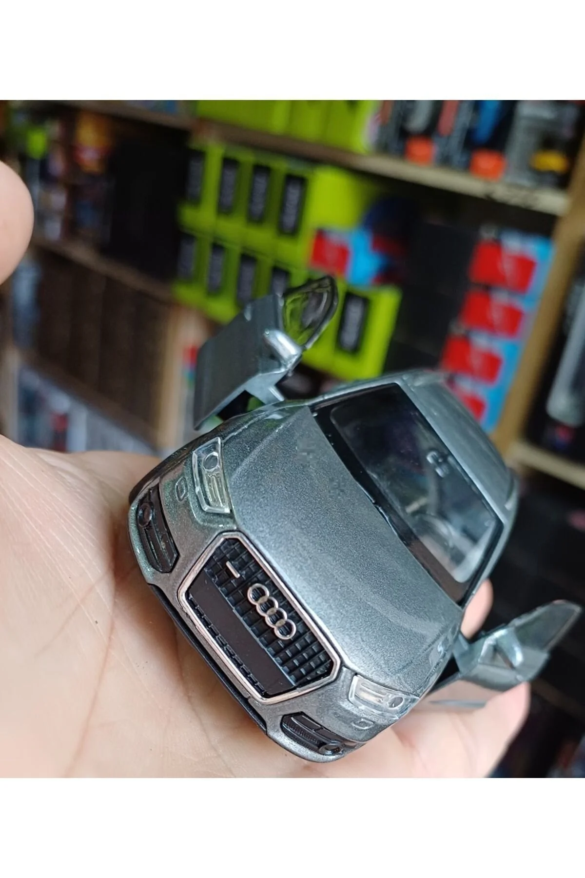 مدل خودرو AUDI Q3 JIP DIECAST DOORS COLLECTION MODEL SMOKE OYUNCAKSAHİLİ