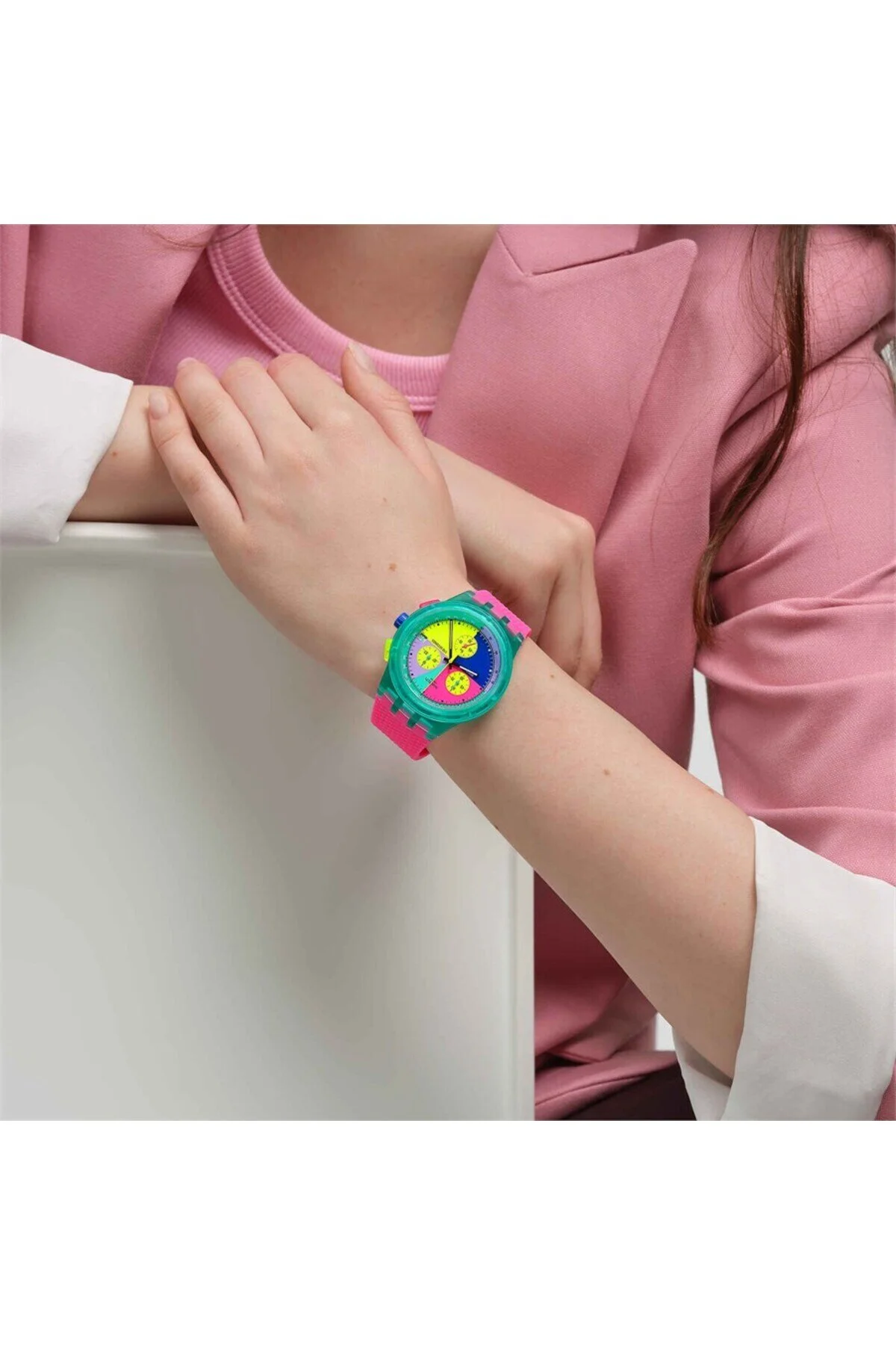 ساعت مچی مردانه SWATCH NEON FLASH ARROW سواچ Swatch