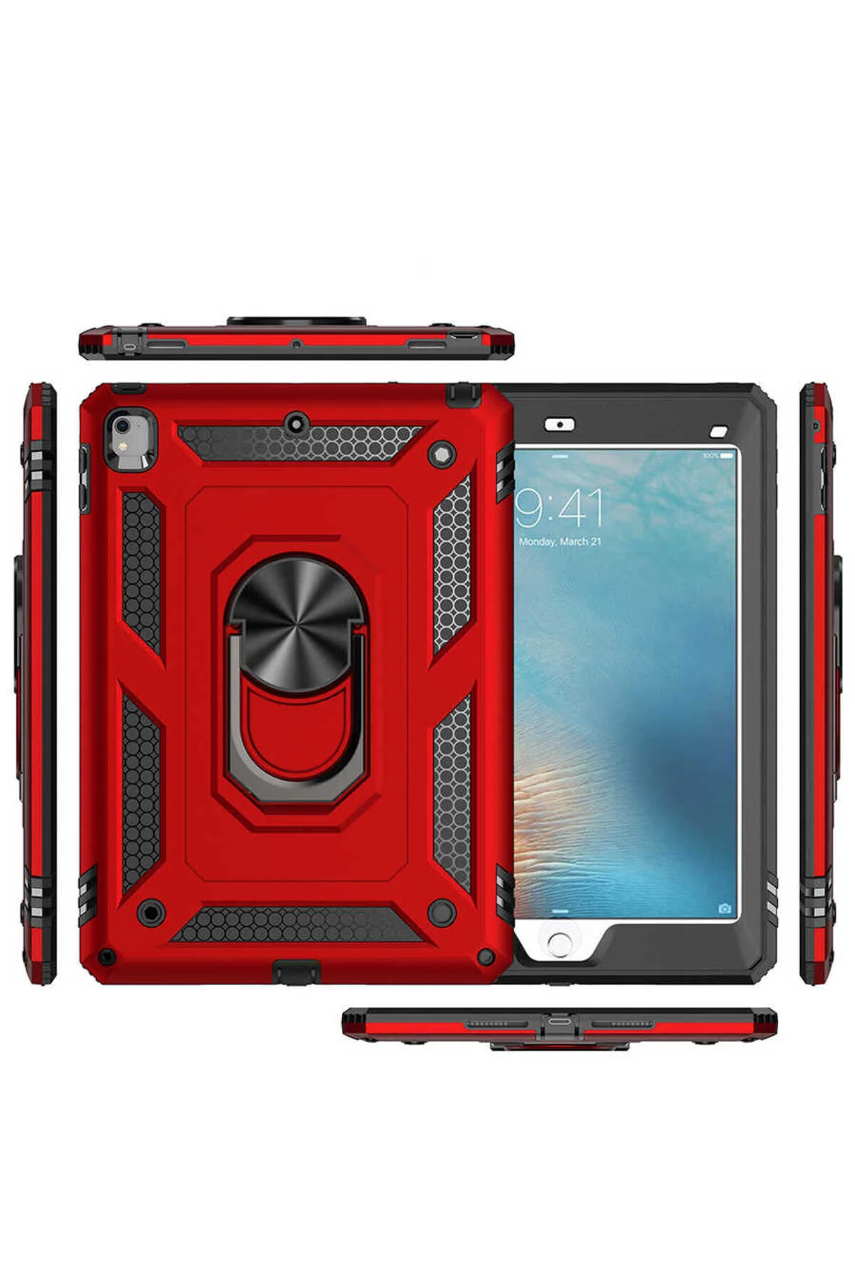 کاور تبلت IPAD 9.7 نسل ششم سازگار ZORE VEGA COVER BLUE tekno grup