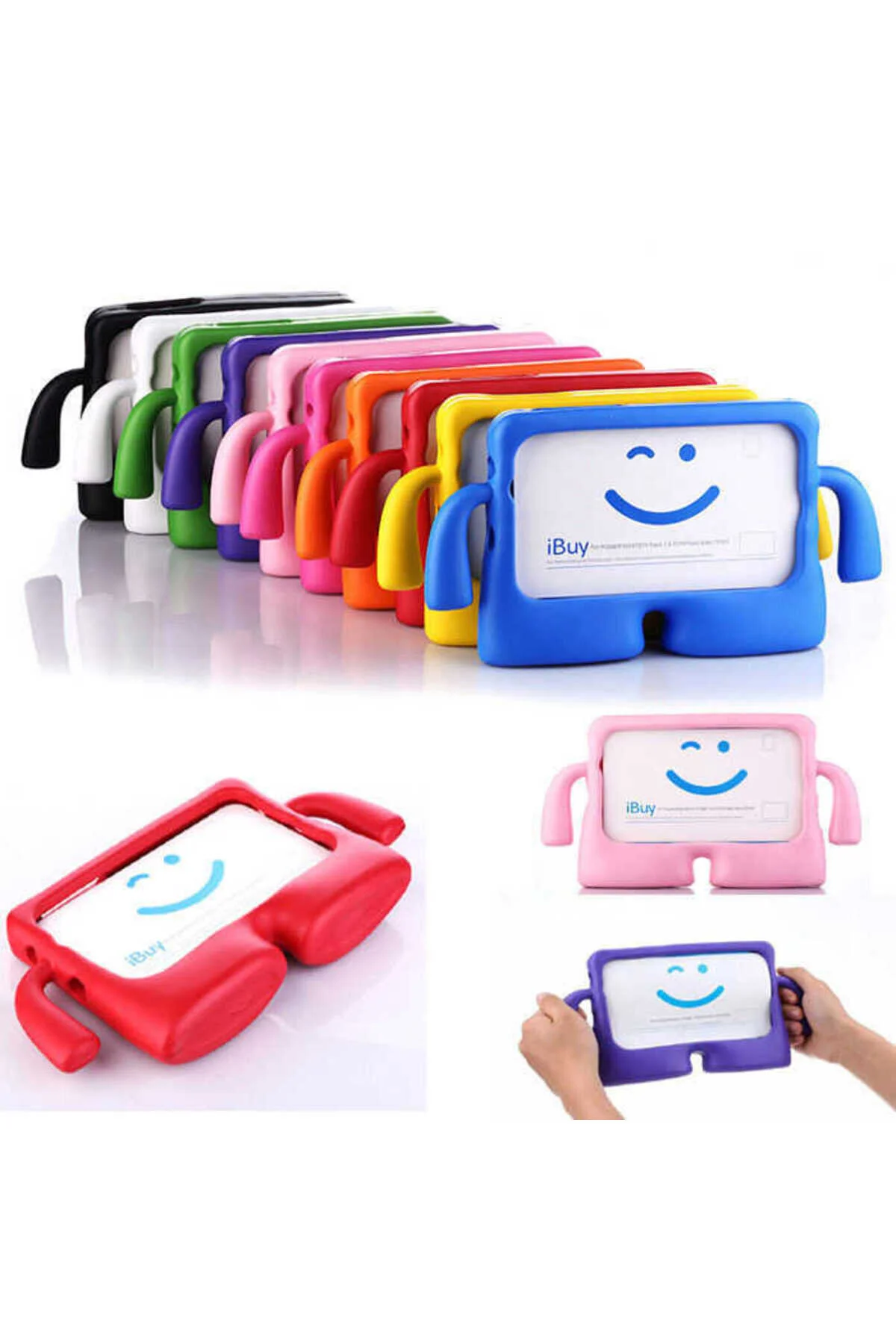 کاور تبلت کیف سازگار با MATEPAD T3 7 ZORE IBUY پایه بنفش Genel Markalar