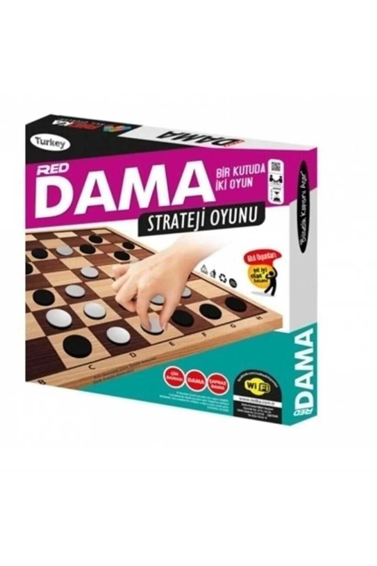 بازی های رومیزی استراتژی Checkers ذهن  Redka