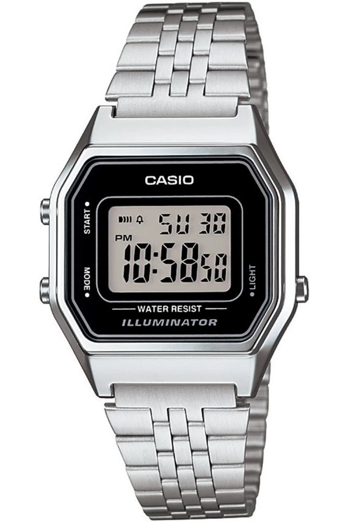 ساعت مچی زنانه دیجیتال رترو LA680WA 1DF Casio