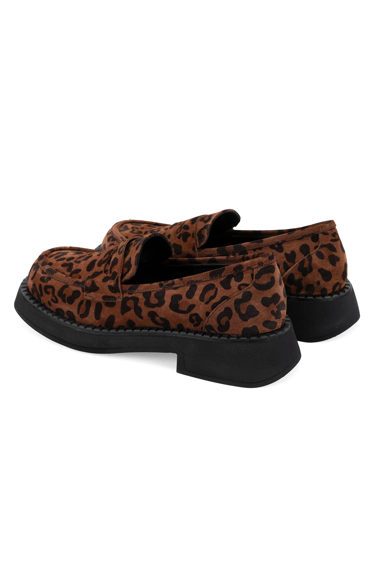 کفش زنانه MERINDA LEOPARD WOMAN DAILY LOAFER SÜET چرمی دسا Desa