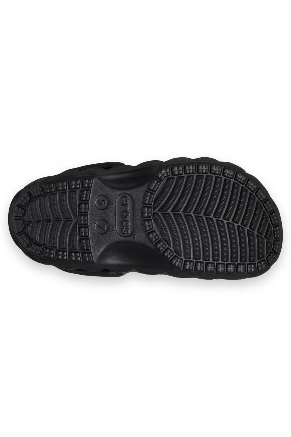 کفش مردانه زنانه یونیسکس کلاسیک Overpuff Clog Slipper مشکی و کراکس Crocs