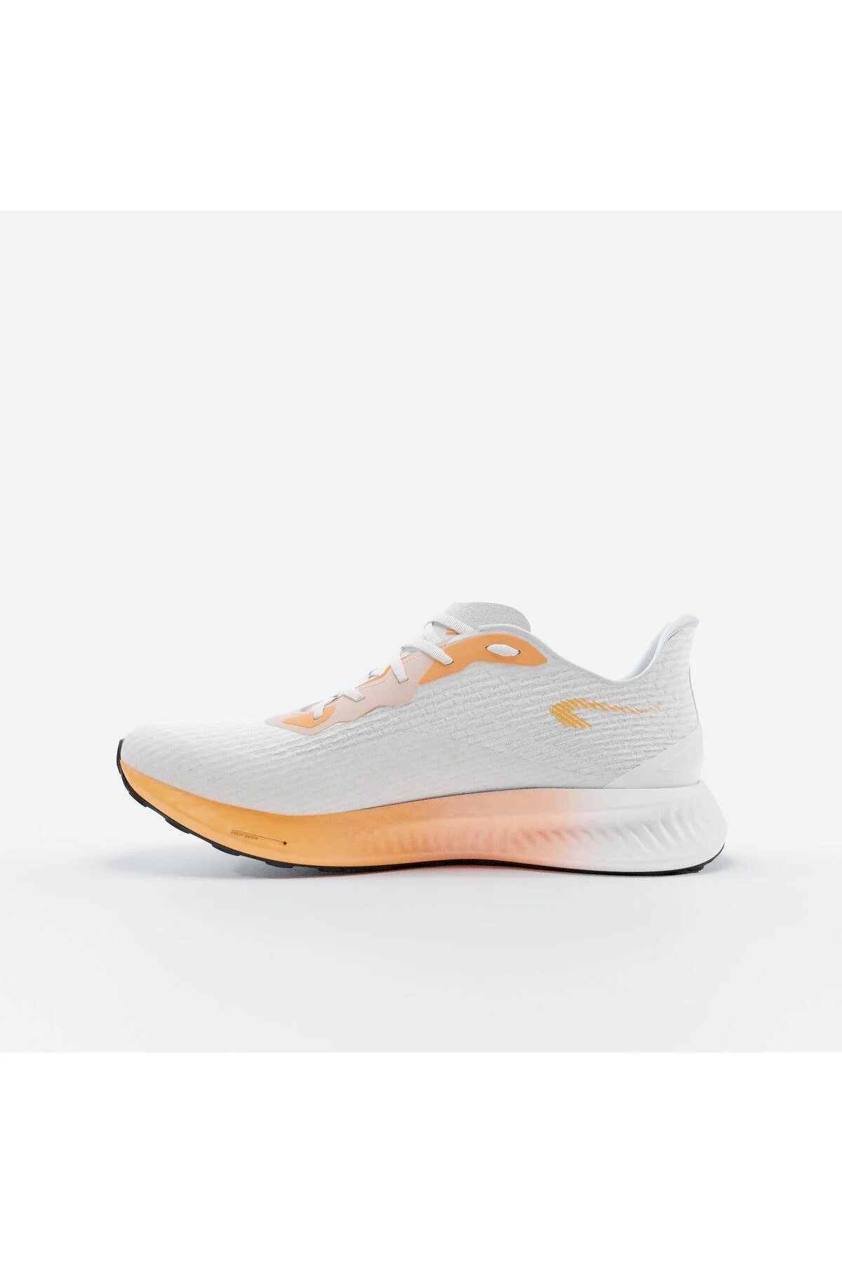کفش مردانه رانینگ سفید نارنجی Kiprun 3 دکتلون Decathlon