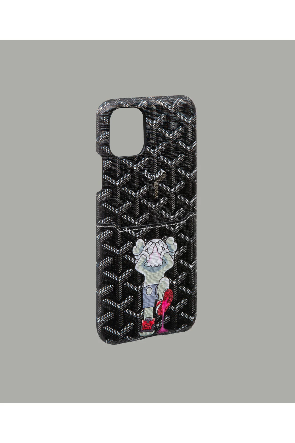 کاور و قاب گوشی مشکی CARD HOLDER DK125 IPHONE 15 PLUS دوکان‌کیس DUKKANCASE