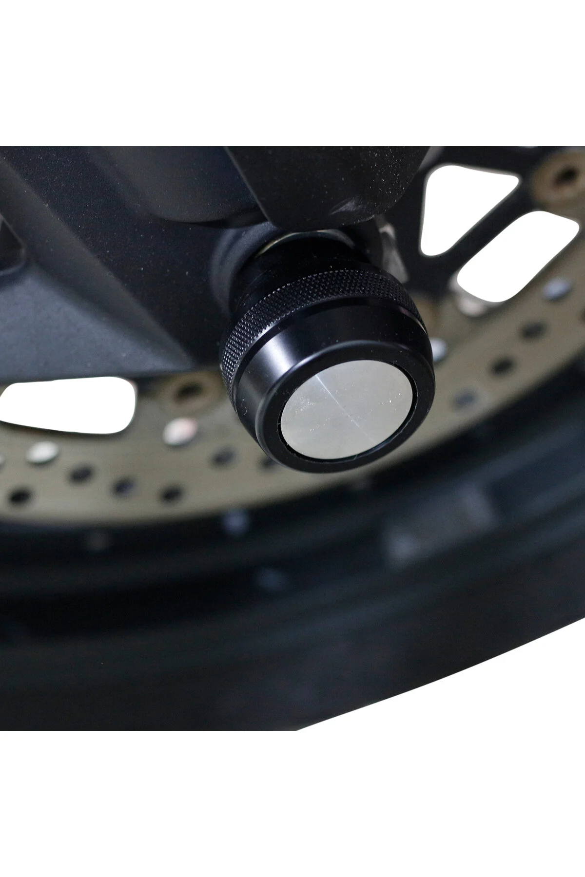 محصولات ضروری موتورسیکلت مشکی GP COMPOSITE TRIUMPH TIGER 1200 2014 2016 حفاظت از محور سازگار منتظر سیاه است GP KOMPOZİT
