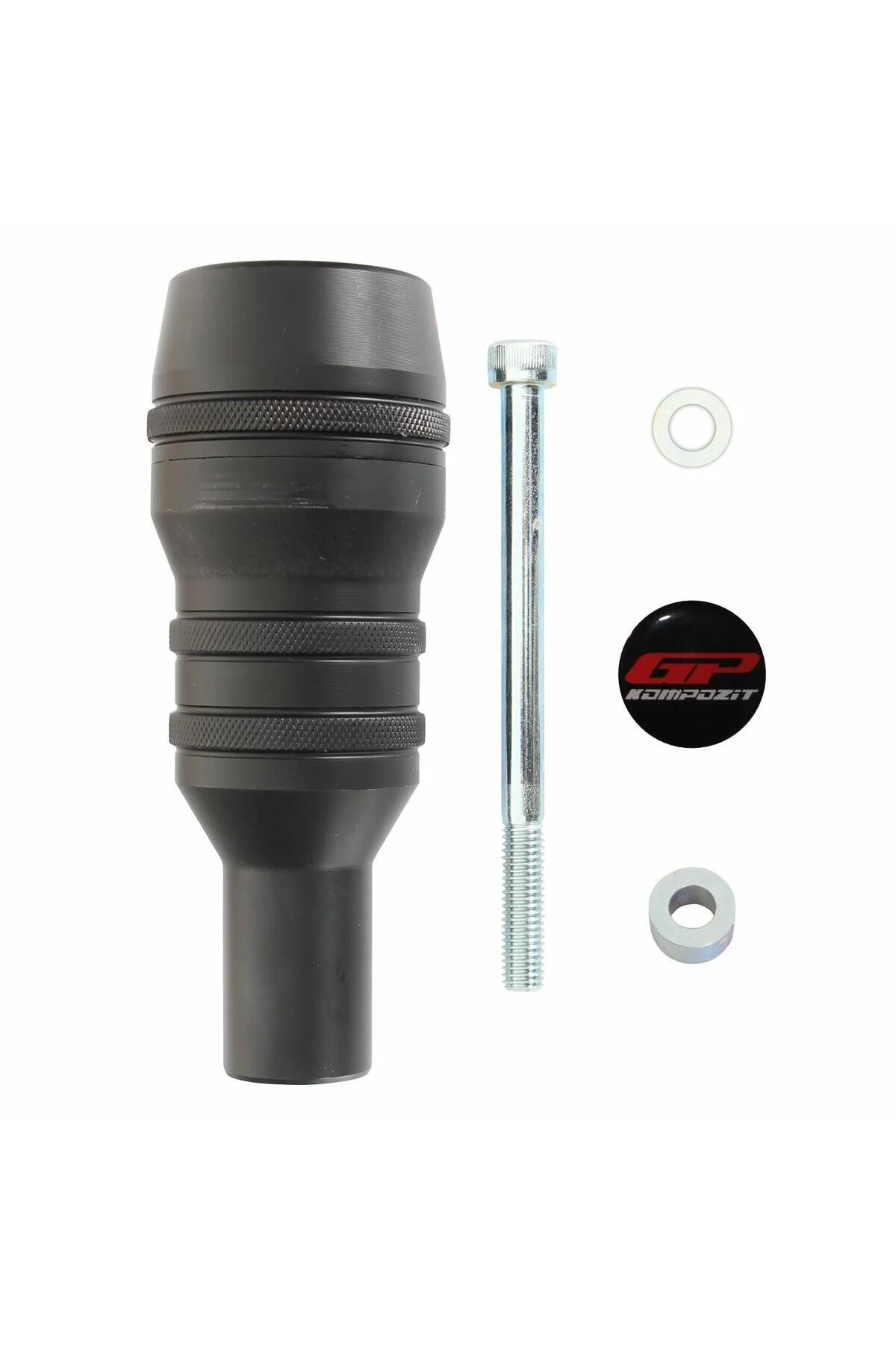 ضربه گیر موتورسیکلت GP کامپوزیت BAJAJ PULSAR F 250 2022 2024 محافظت از اگزوز سازگار آرزو سیاه GP KOMPOZİT