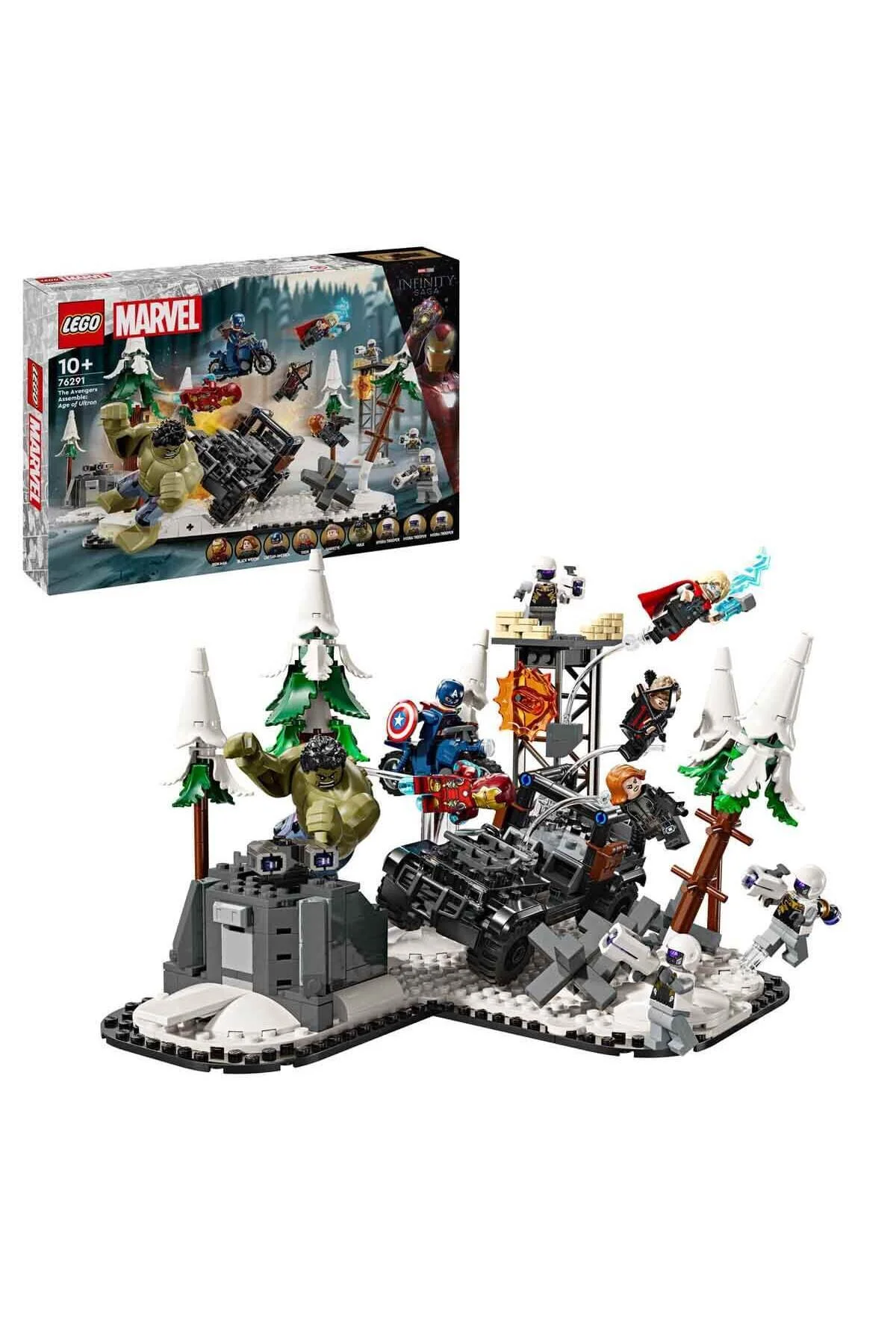 اسباب بازی مارول Assemble اولترون 76291 مناسب برای سنین 10 سال و بالاتر لگو Lego