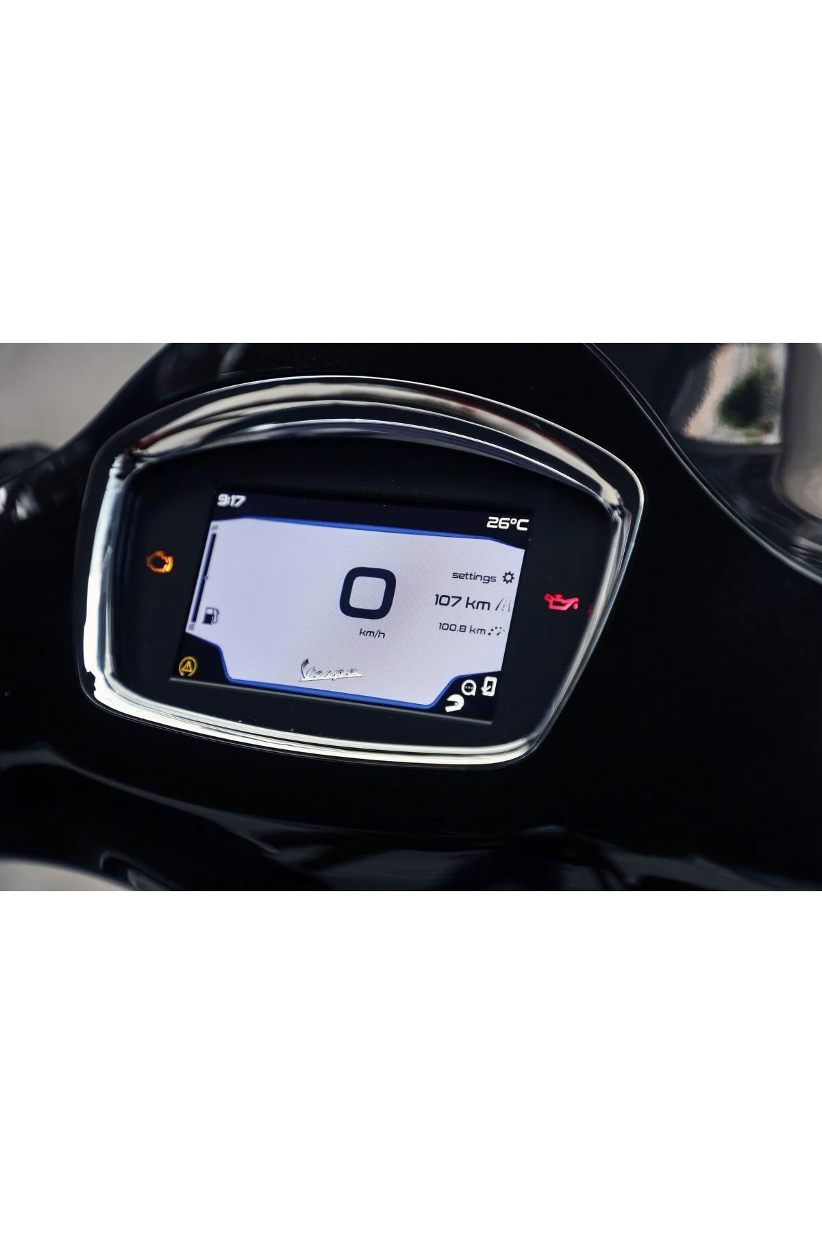 محصولات ضروری موتورسیکلت نشانگر دیجیتال PIAGGIO VESPA SPRINT سازگار 9H محافظ صفحه نمایش نانو Mobilite