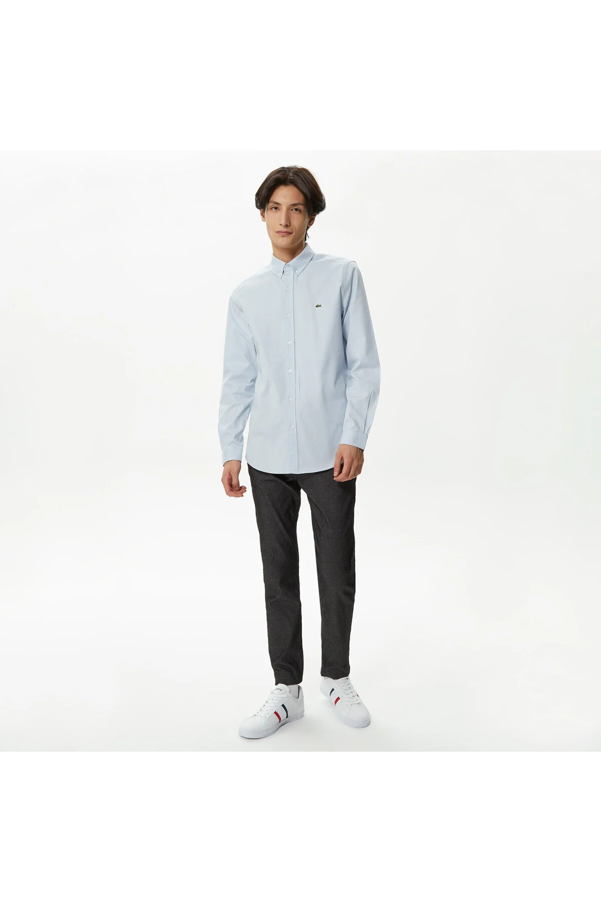 شلوار مشکی مردانه باریک لاگوست اورجینال Lacoste
