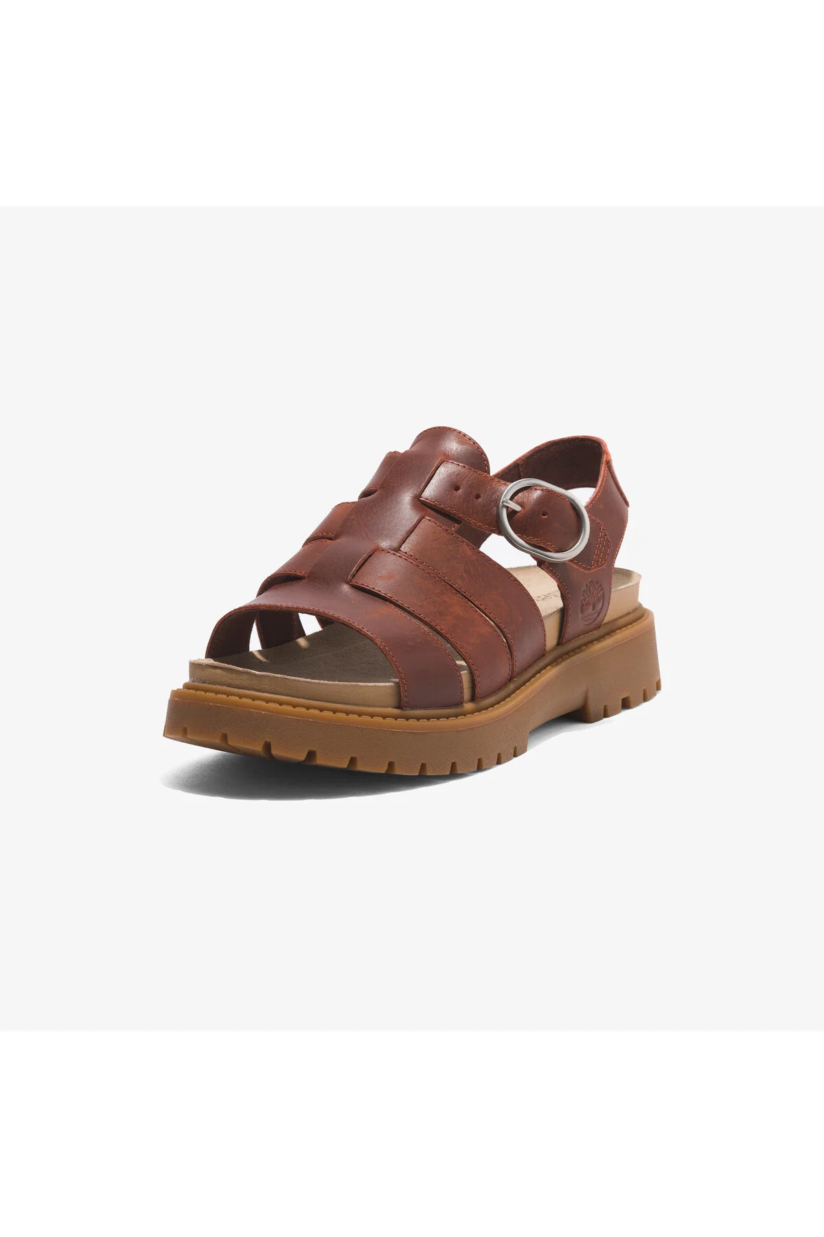 کفش زنانه صندل قهوه ای ماهیگیر تیمبرلند Timberland