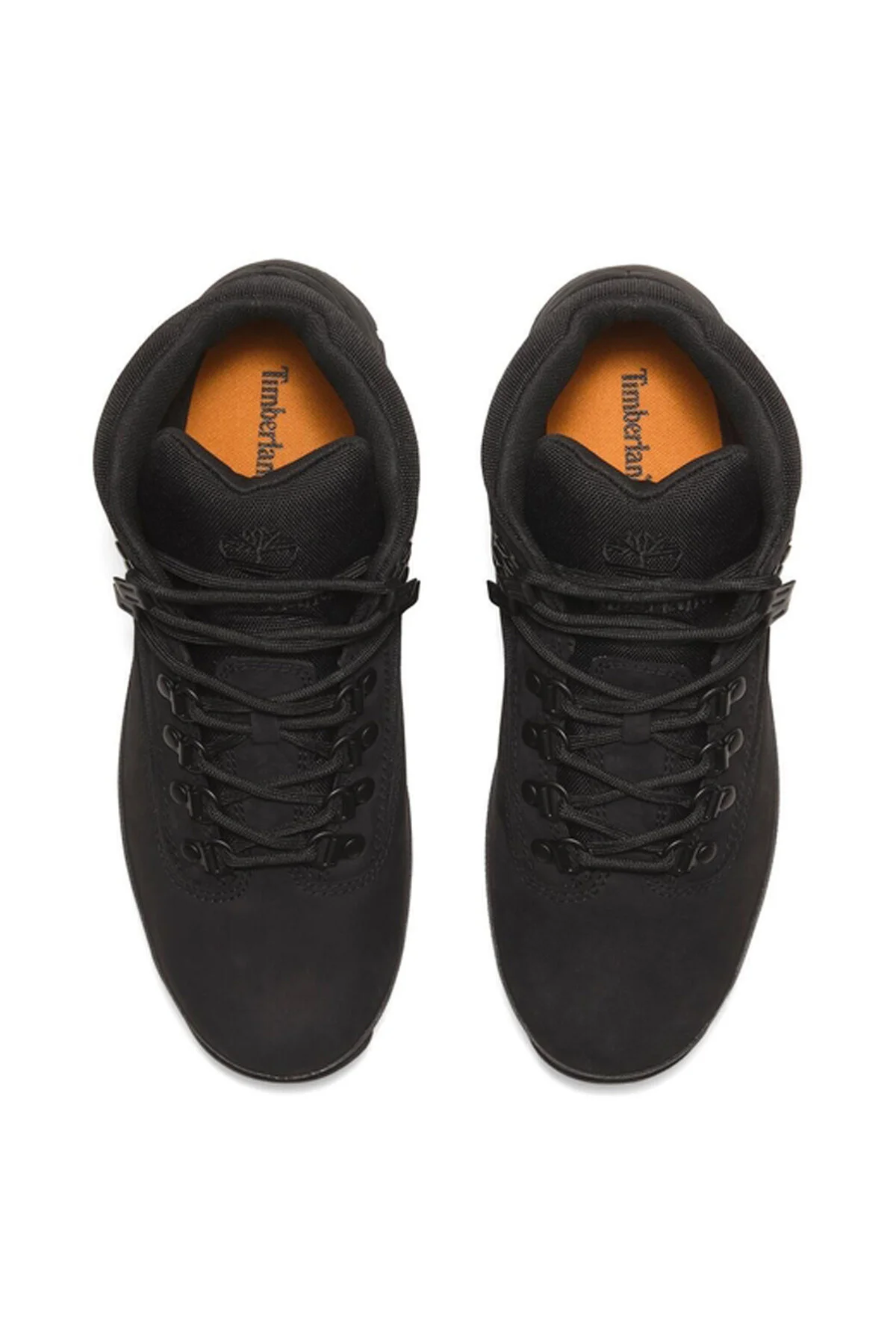 بوت پوتین مردانه چرم + نساجی سیاه و سفید یورو Honğer Mid Lace Up Boot تیمبرلند Timberland