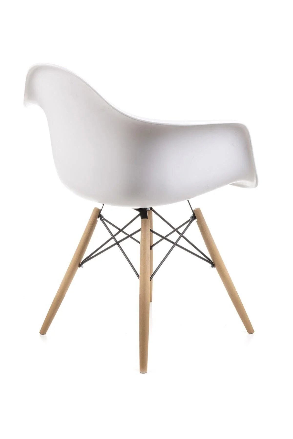 صندلی آشپزخانه لیزا سفید EAMES بالکن کافه Dorcia Home
