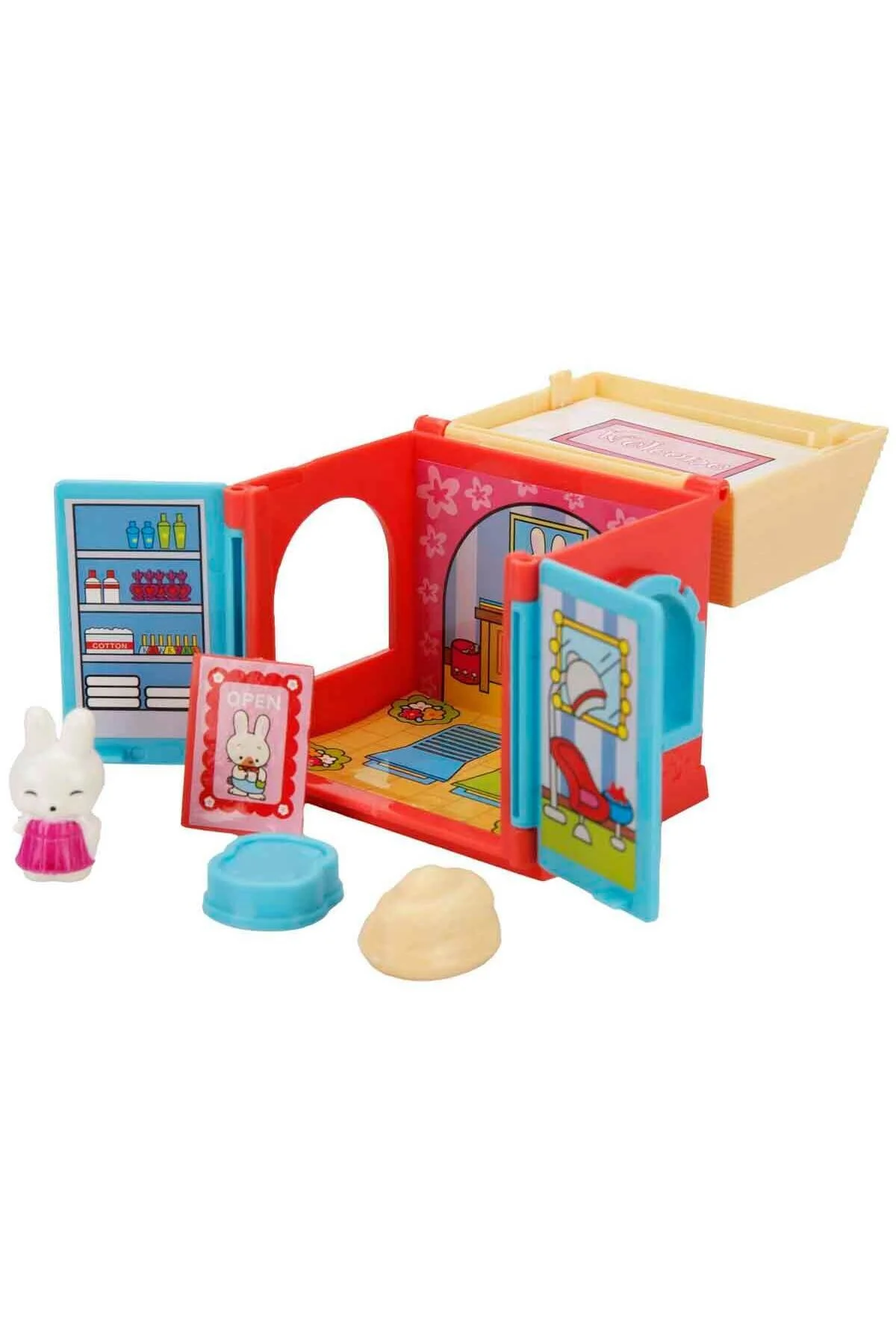 اسباب بازی های فیگور حیوانی 8 سانتی متر خانه حیوانات سالن آبگرم TOYFEST