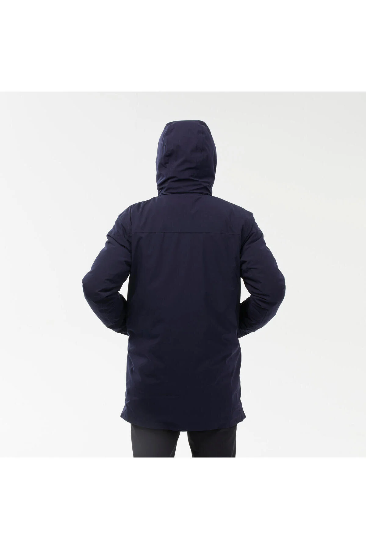 کت برفی مردانه کچوا در فضای باز ضد آب ​​زمستانی آبی NH500 10 درجه سانتی گراد Decathlon