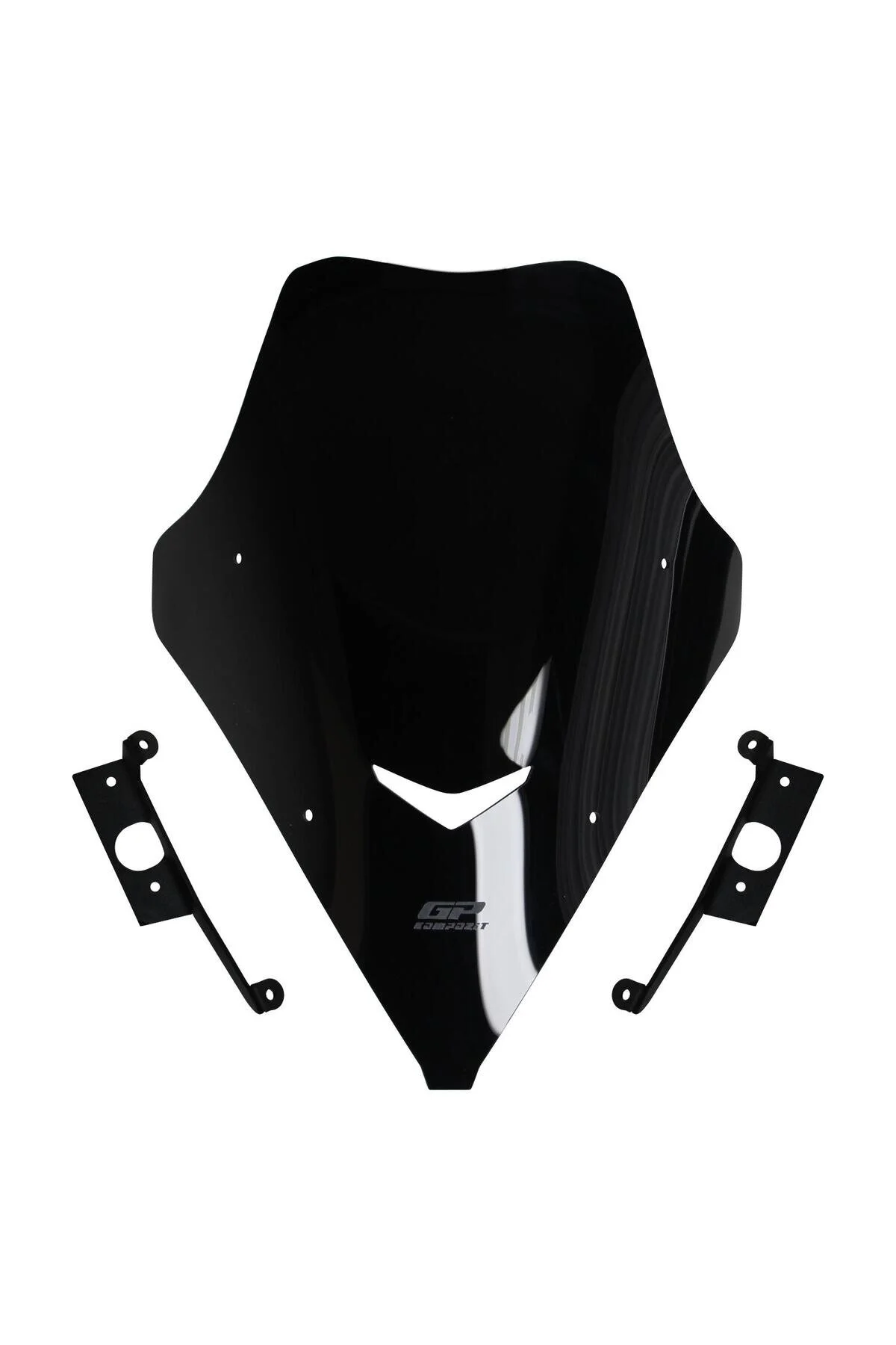 شیشه جلو موتورسیکلت GP COMPOSITE SYM JET X 125 2022 2024 اتومبیل کوتاه 56 سانتی متر سازگار GP KOMPOZİT