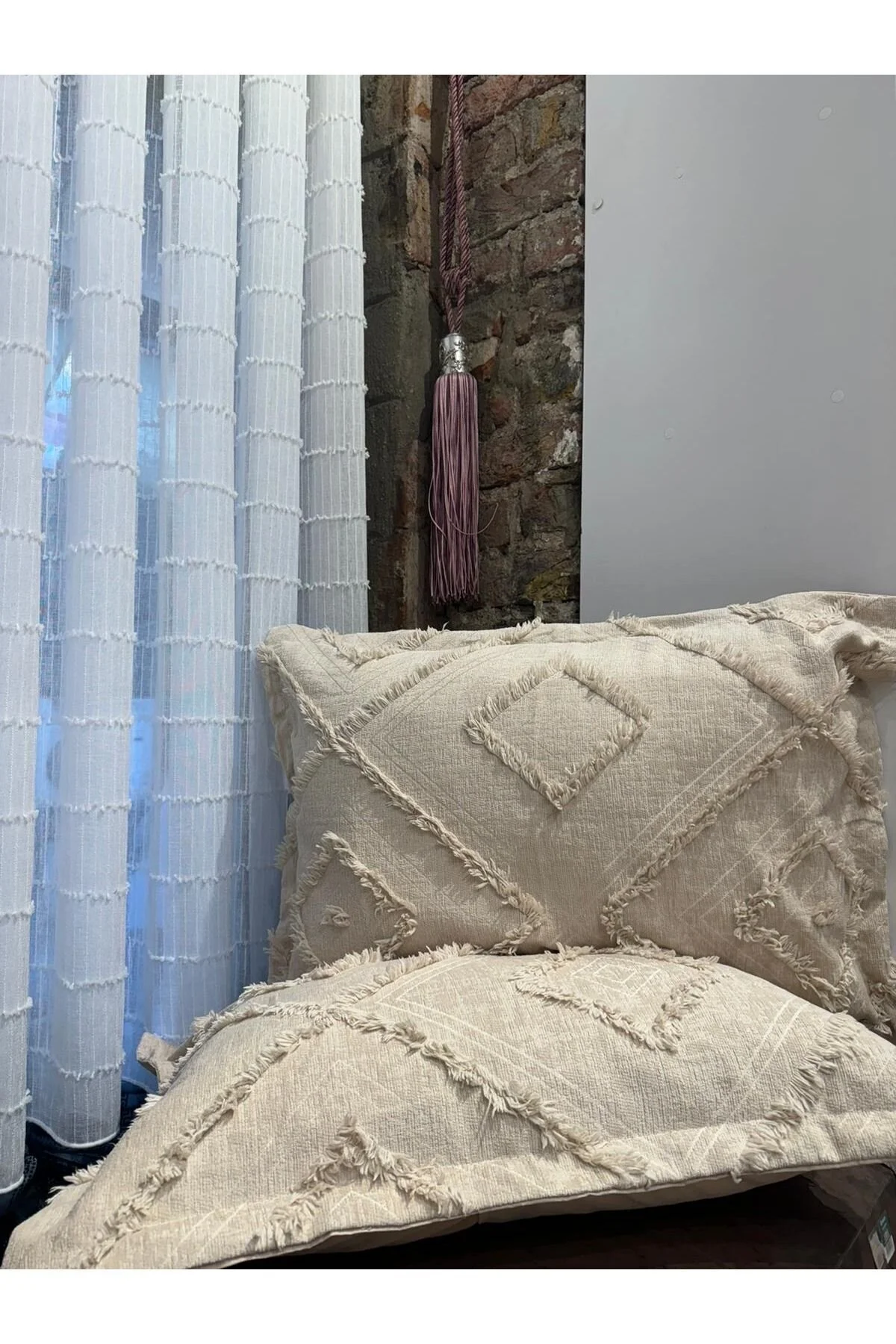 روتختی دو نفره چند رنگ بالش اسکاندیناوی 250X250 2  LUSSO