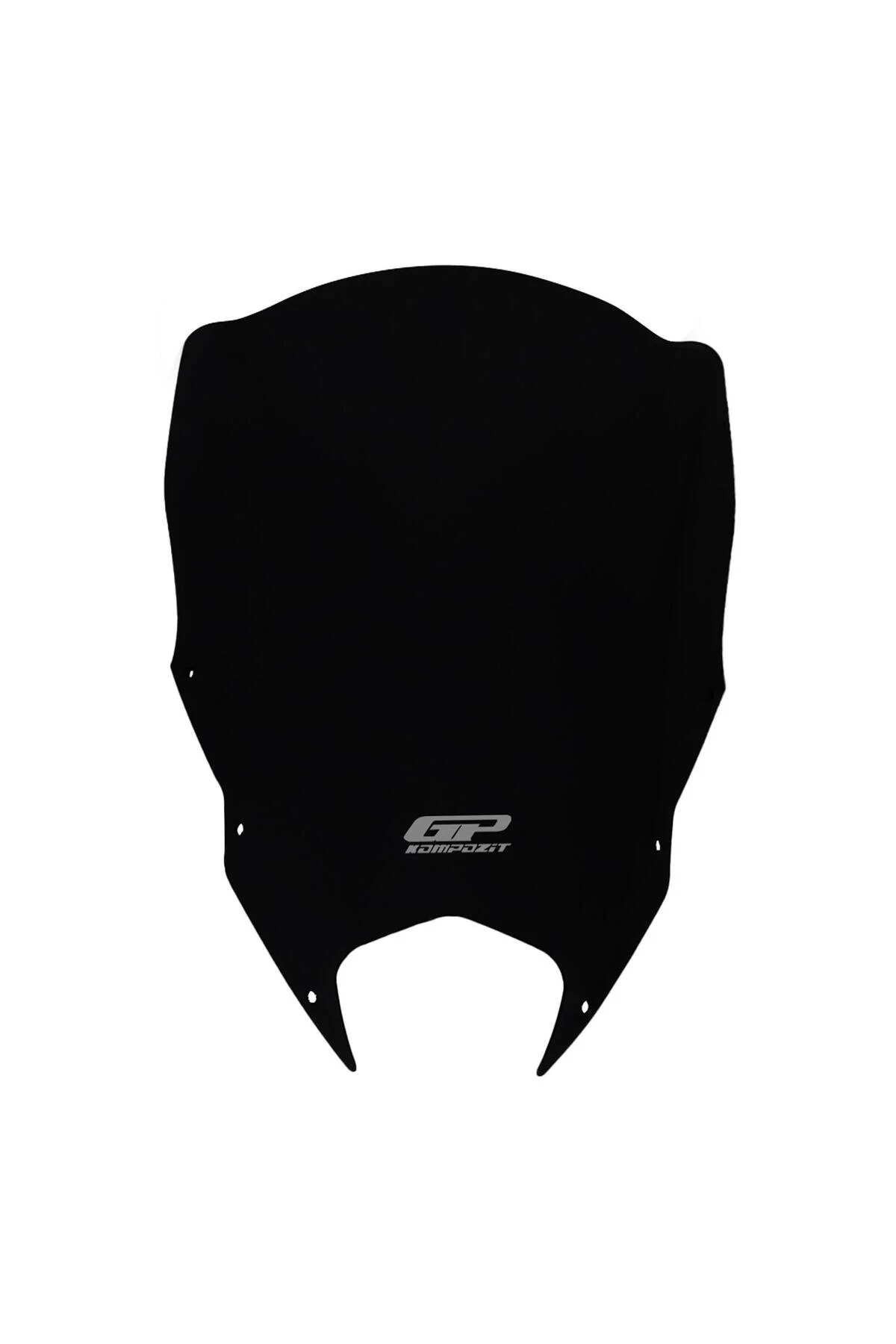 شیشه جلو موتورسیکلت GP کامپوزیت YAMAHA FAZER 8 2011 2016 BLACK 43 سانتی متر GP KOMPOZİT