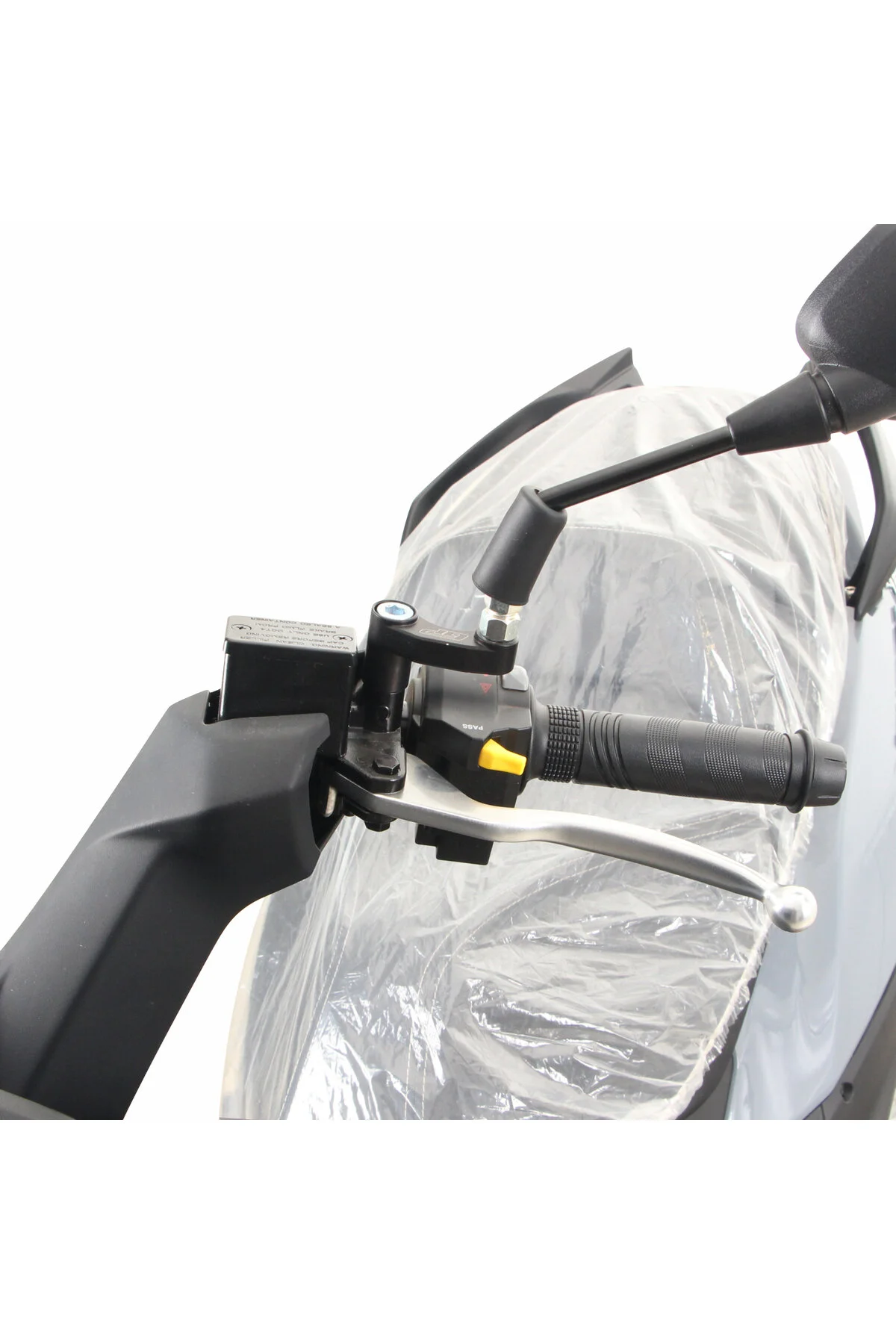 محصولات ضروری موتورسیکلت GP COMPOSITE SYM JOYMAX Z PLUS 250 2023 2024 گسترش آینه سازگار سیاه GP KOMPOZİT