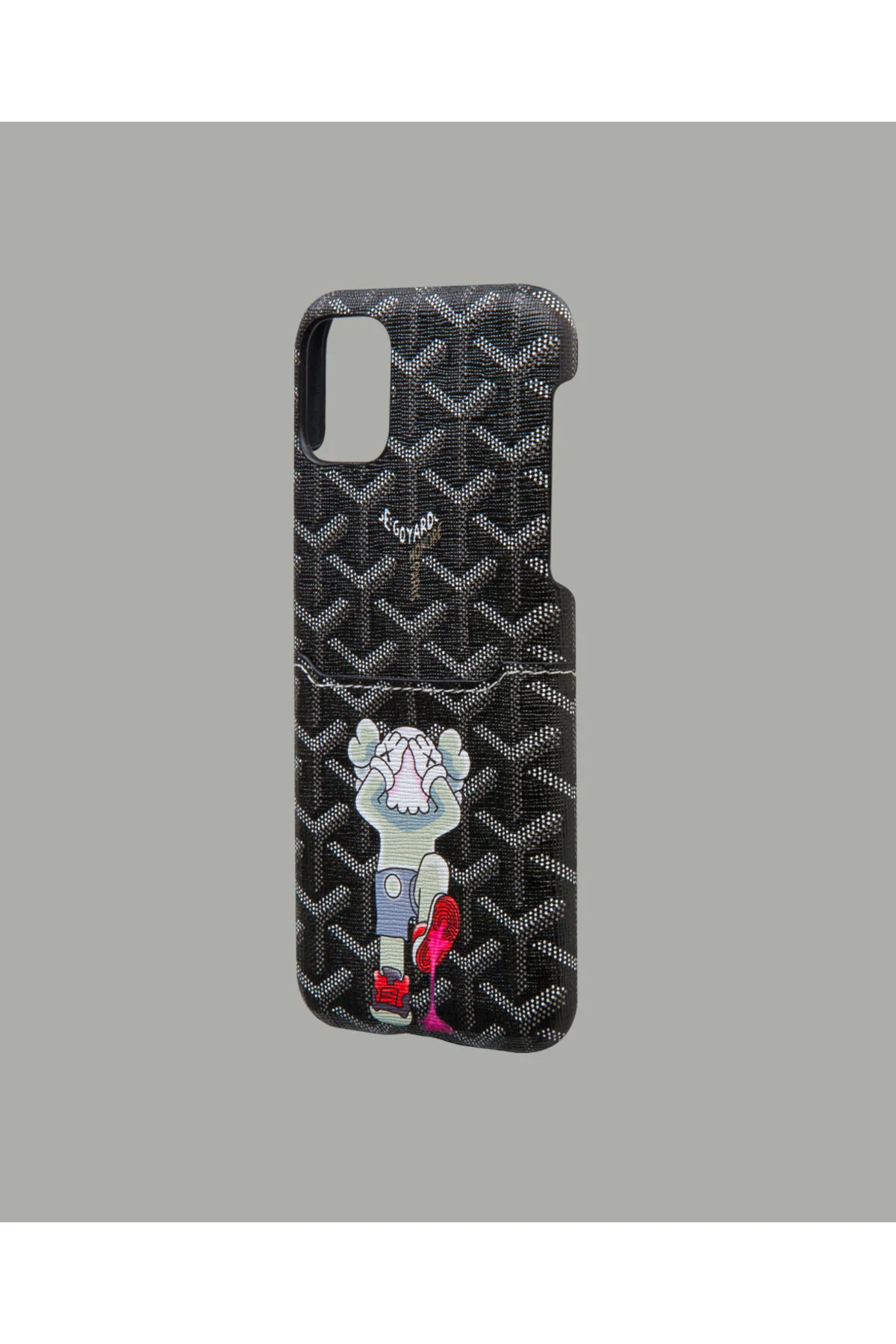 کاور و قاب گوشی مشکی CARD HOLDER DK125 IPHONE 15 PLUS دوکان‌کیس DUKKANCASE