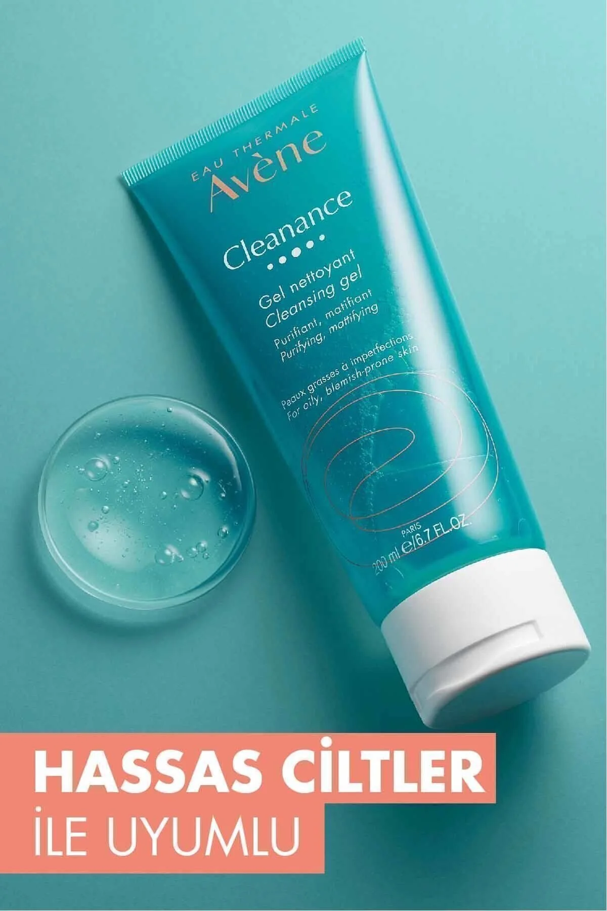 پاک کننده صورت پاکسازی 200 میل 2 قطعه است Avene