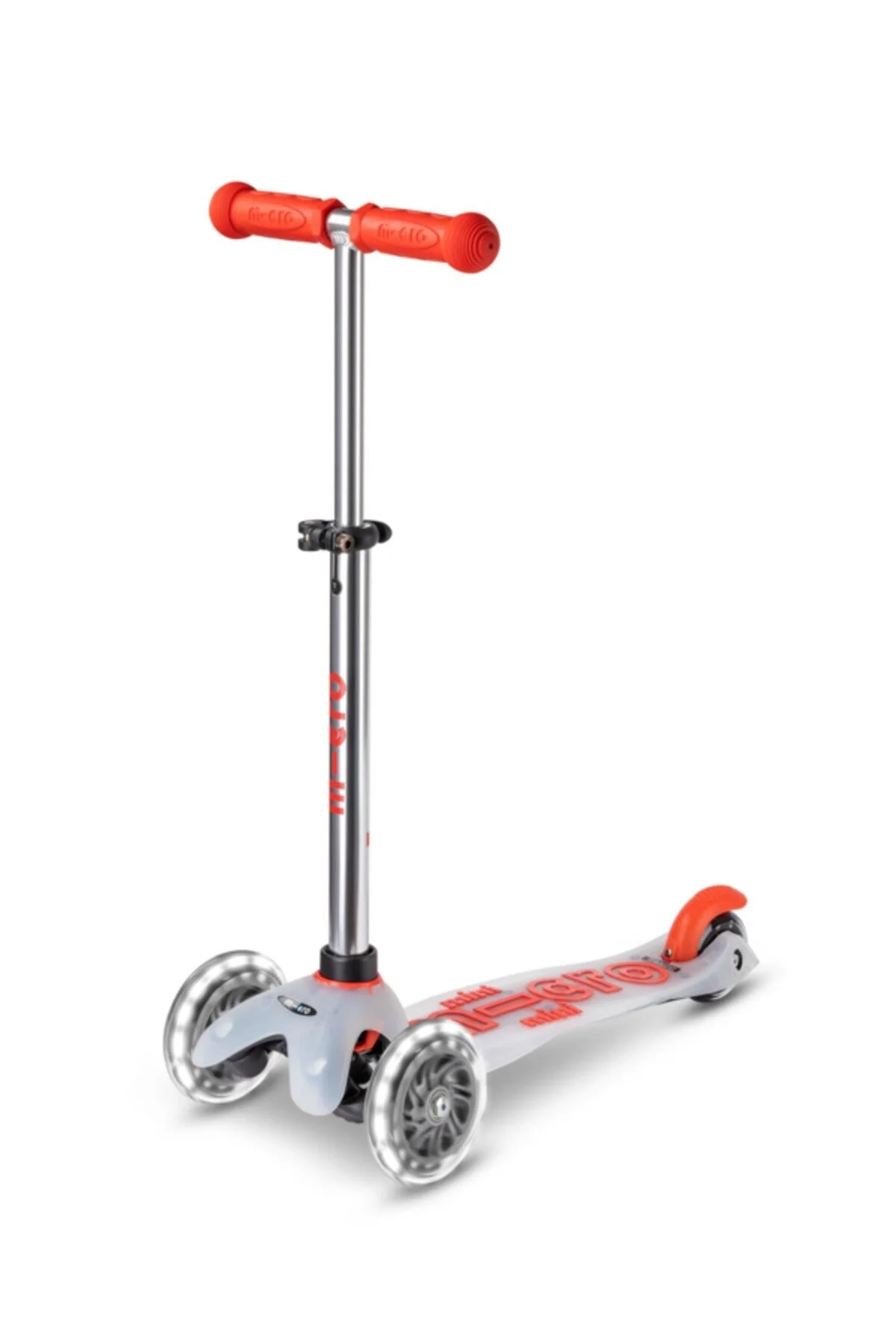 اسکوتر کودکان مردانه و زنانه MINI MICRO SCOOTER DELUXE FLUX LED RED MCR.MMD206 میکرو Micro Scooter