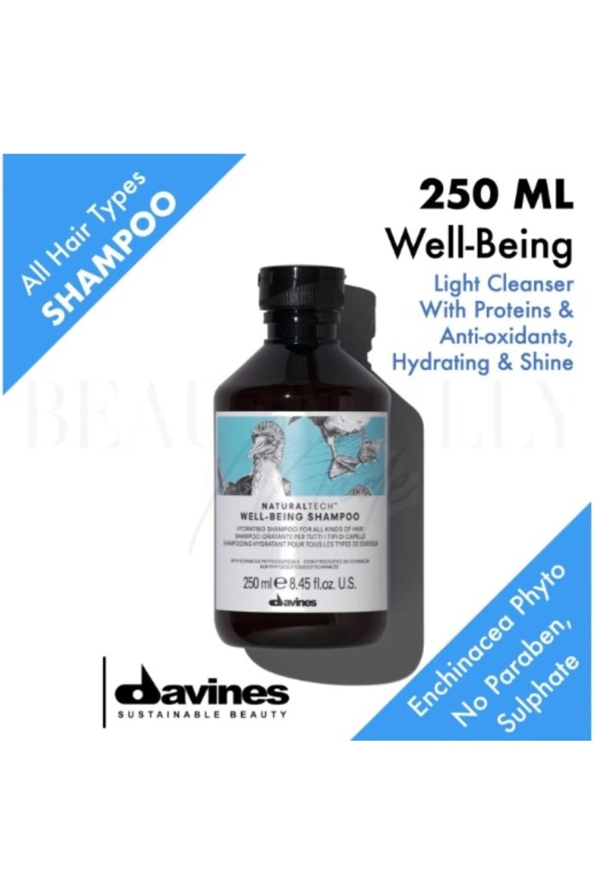 شامپو مردانه و زنانه تغذیه کننده پوست سر مرطوب تمیز ملایم 250 میل 4 HAAFOREVA66 Davines