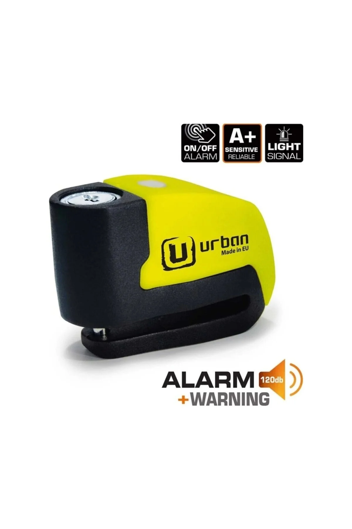 قفل و دزدگیر دیسک موتور سیکلت هشدار امنیت شهری UR6 6MM PIM Urban Care
