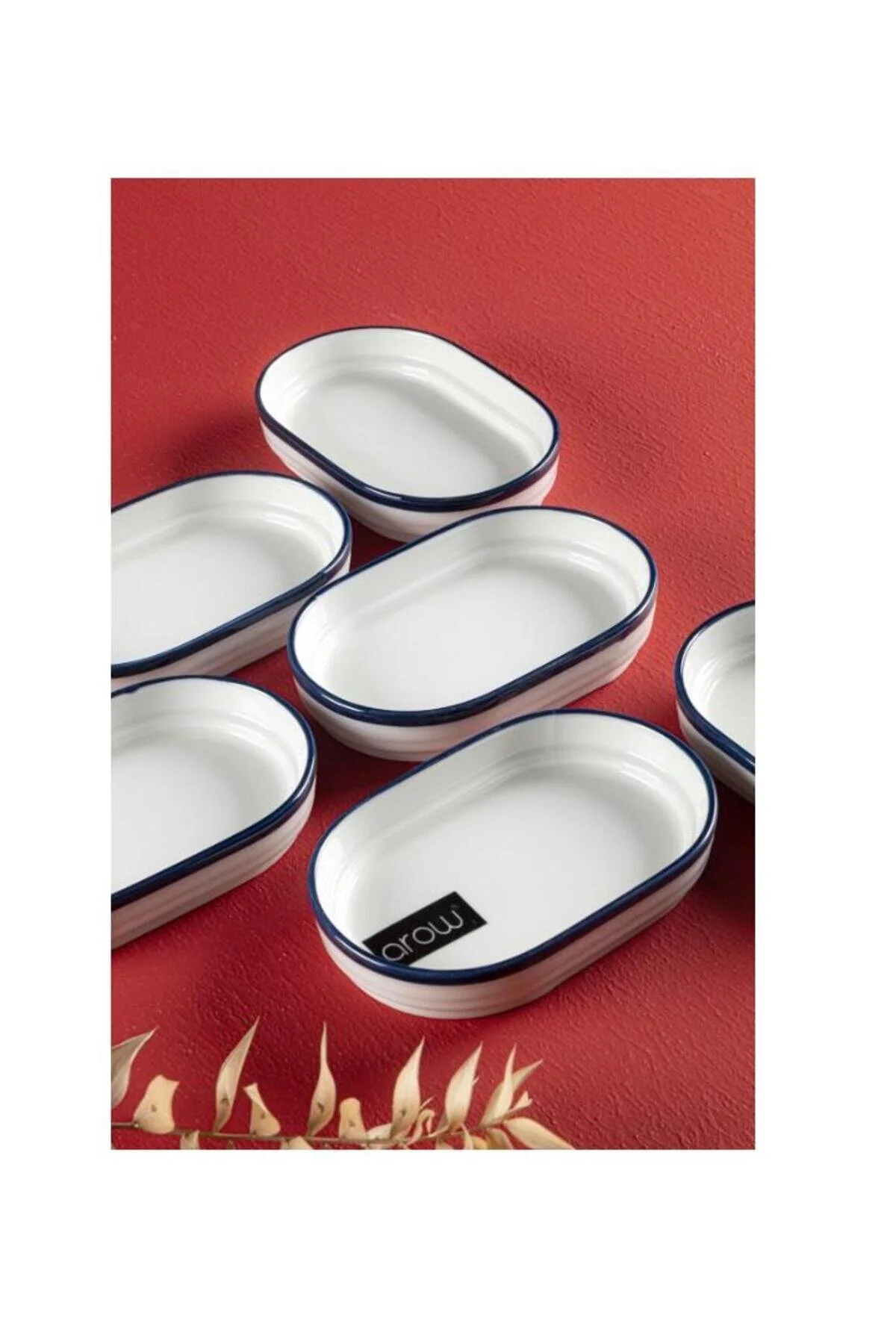 کاسه سفید صبحانه خالص 20X12Cm Tr3441 AROW