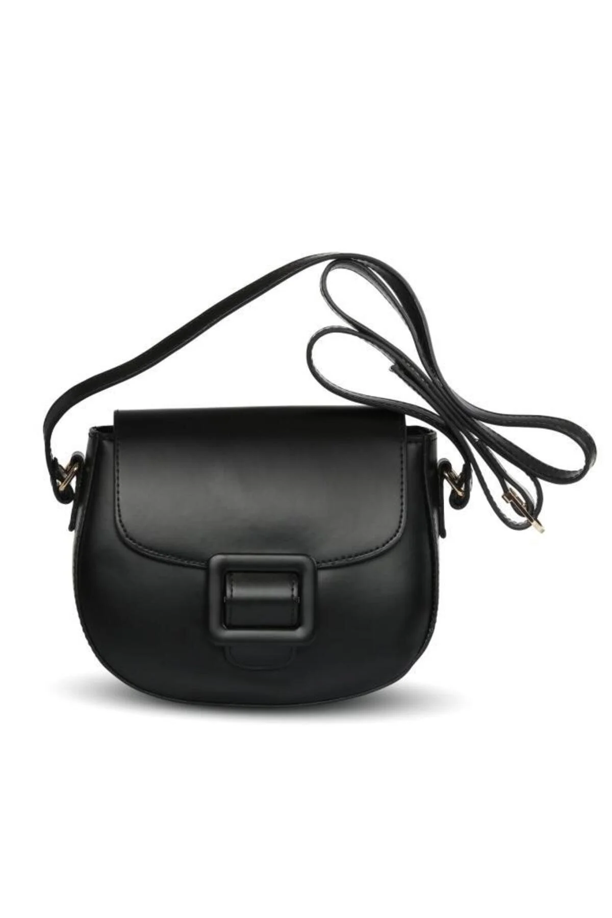 کیف شانه ای مشکی زنانه زنبق قابل تنظیم ژول سیاه Nine West