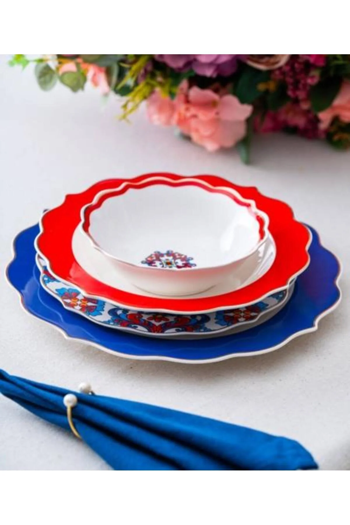 سرویس غذاخوری مجموعه شام ​​24 قطعه FELICTYTY HXF 06349 ACAR