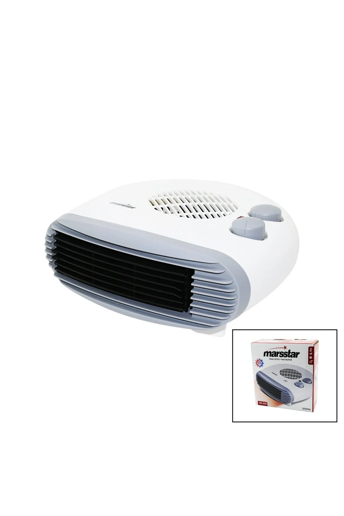 2IN1 گرم کن توربو سرد 2 مرحله ای 1 خنک 2000 واتی MS 200 5332 Go İthalat